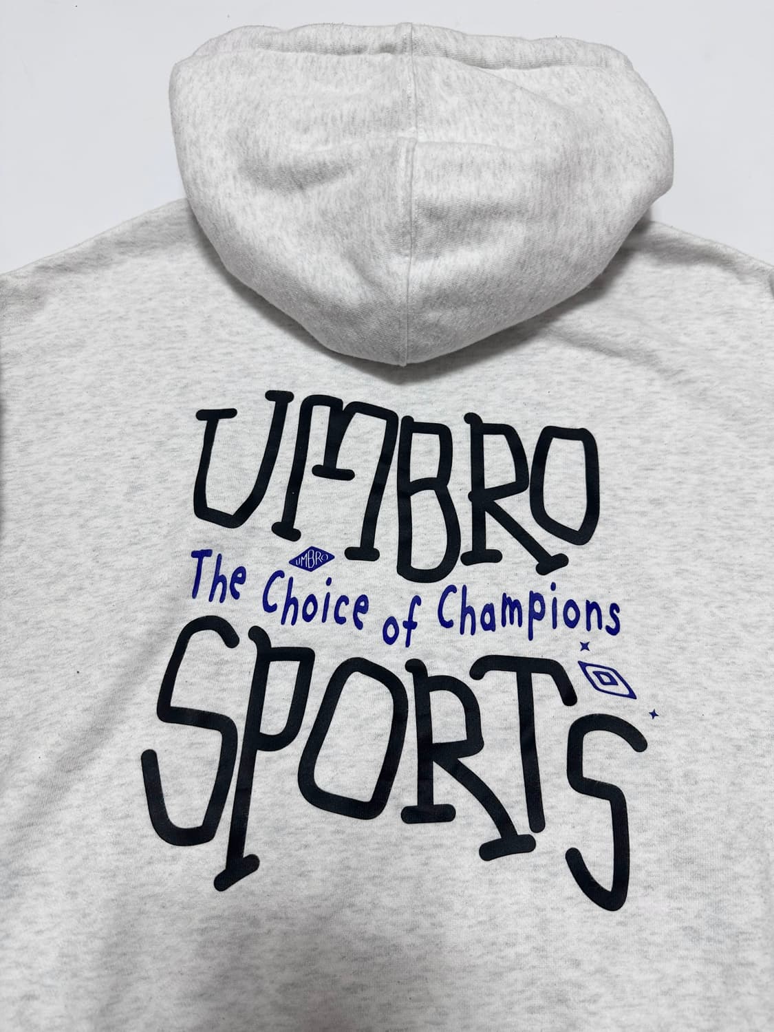 엄브로 로고 멜란지 후드티 상품이미지2