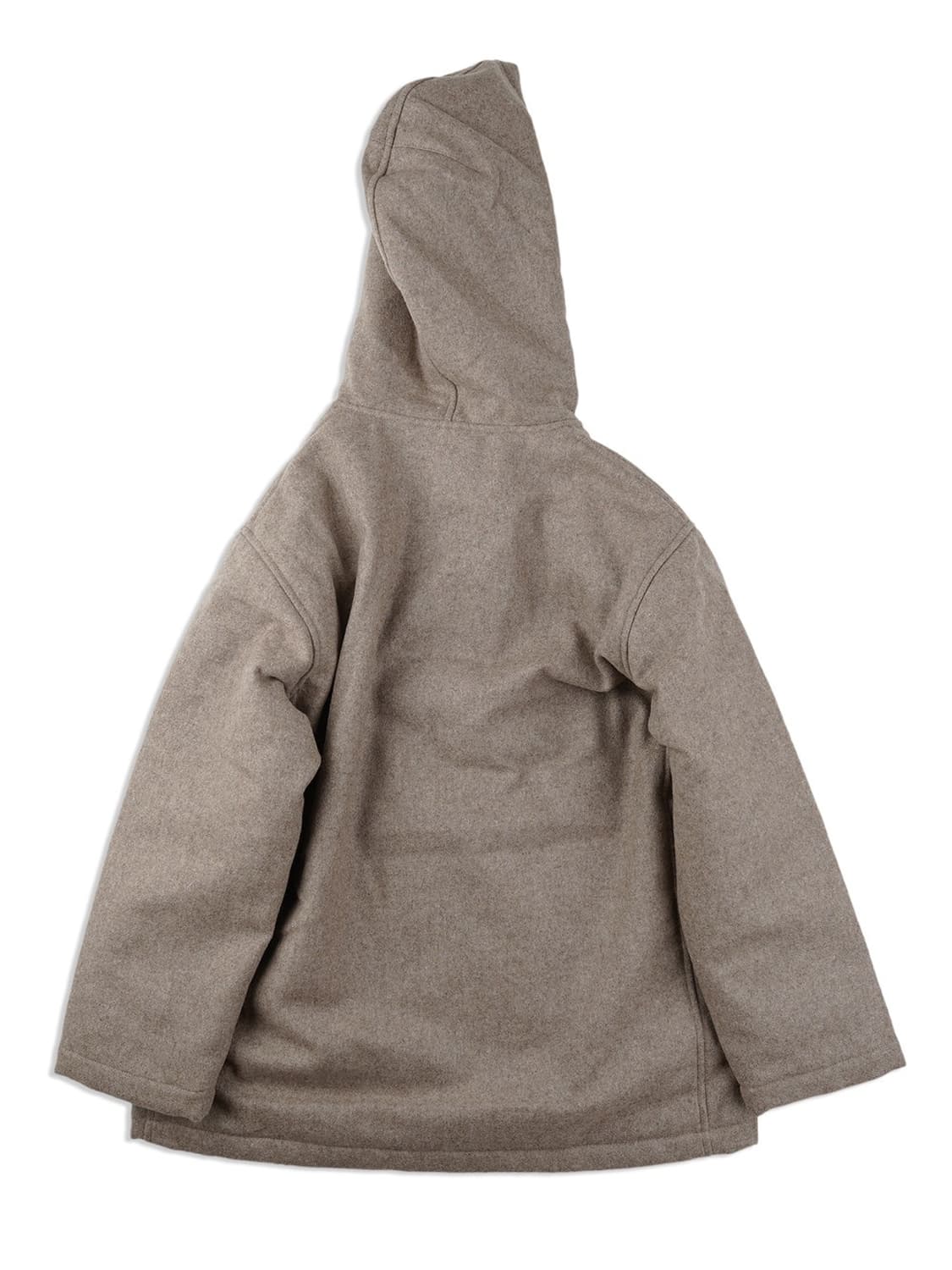 ends and means 울 하프코트 mix beige/M 상품이미지2