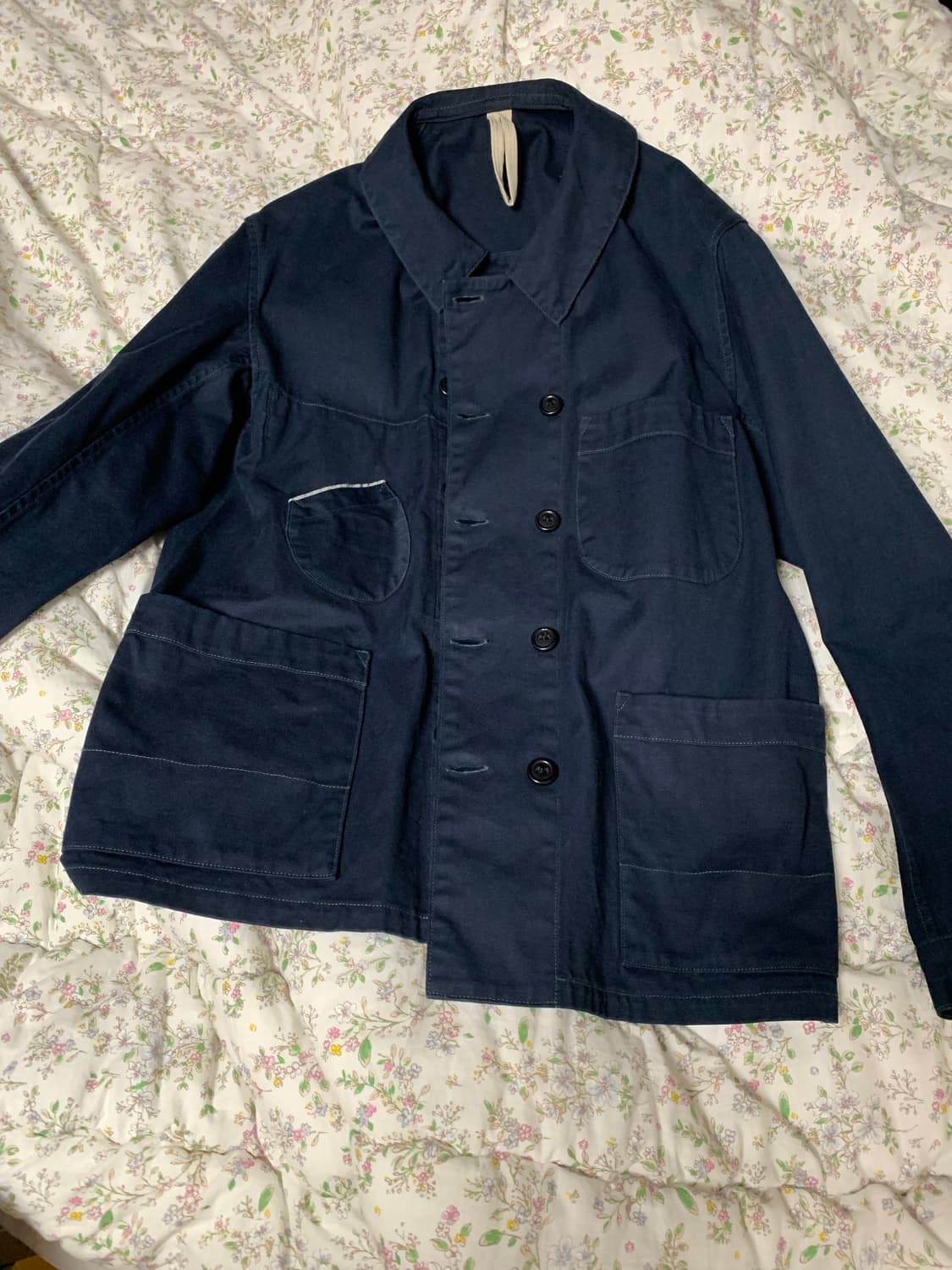 Coherence 코히어런스 kees 네이비 더블 워크자켓 M 상품이미지2