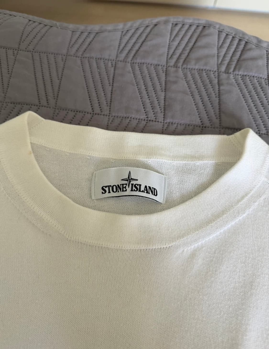 스톤아일랜드 화이트 니트 상품이미지2