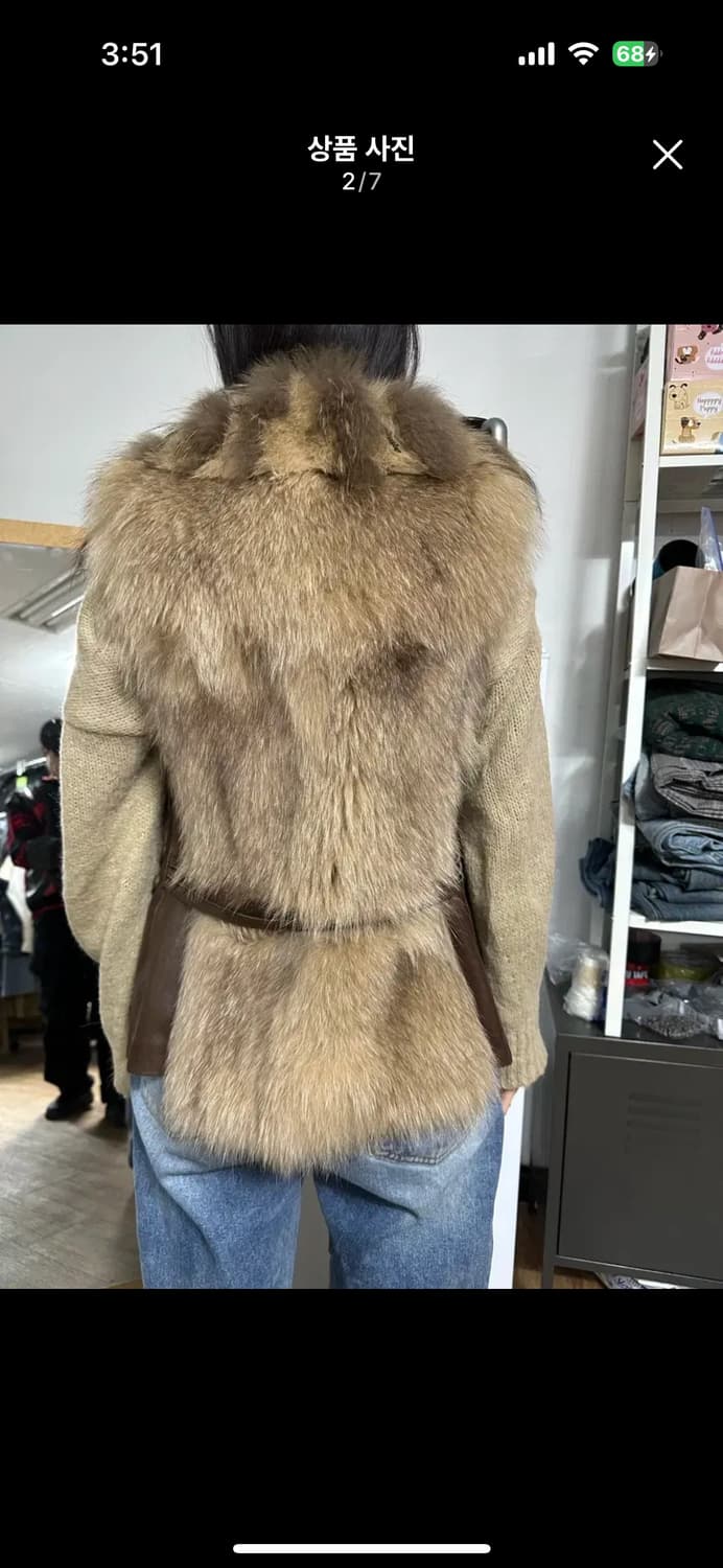 탱커스 모피 조끼 S 사이즈 상품이미지10