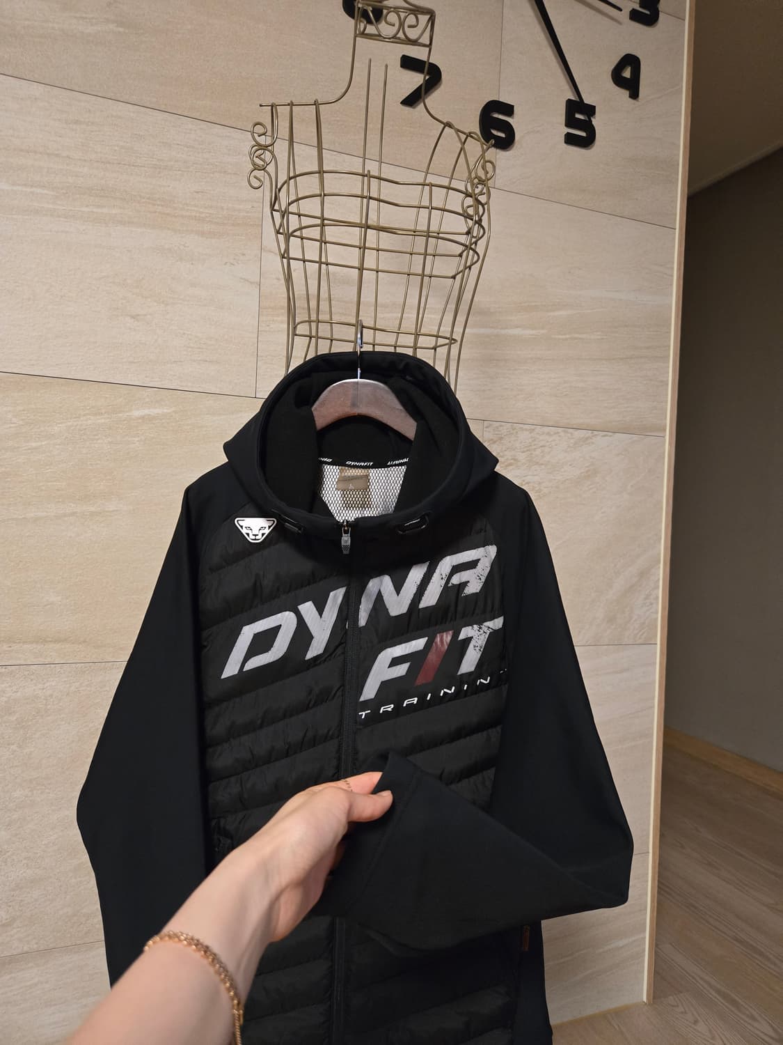 [100/L] 다이나핏 남성 기모 후드 경량 패딩  상품이미지3