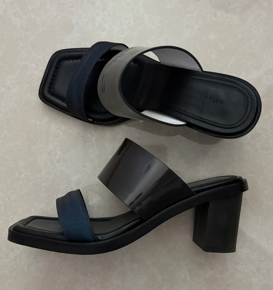 Column mule styled shoes 상품이미지5