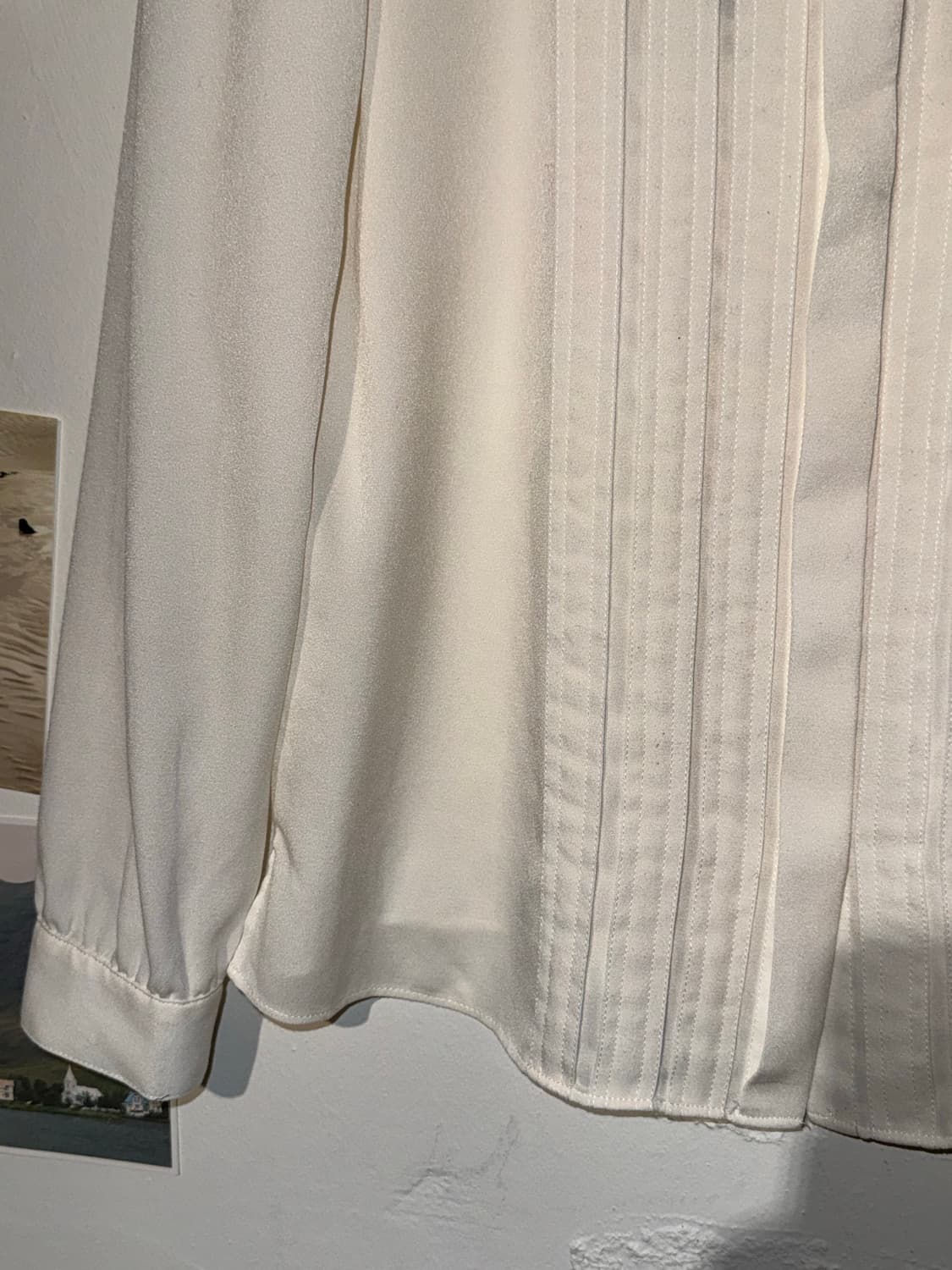 paul stuart 핀턱 블라우스 상품이미지5