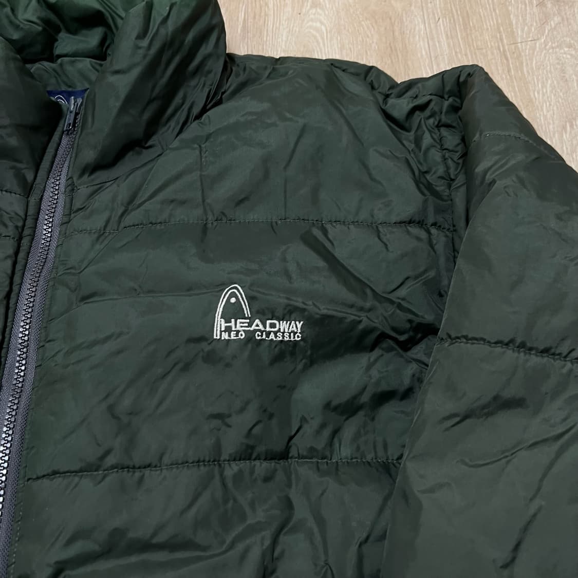 HEAD 헤드 남성 로고 경량패딩 점퍼 L/100  상품이미지3
