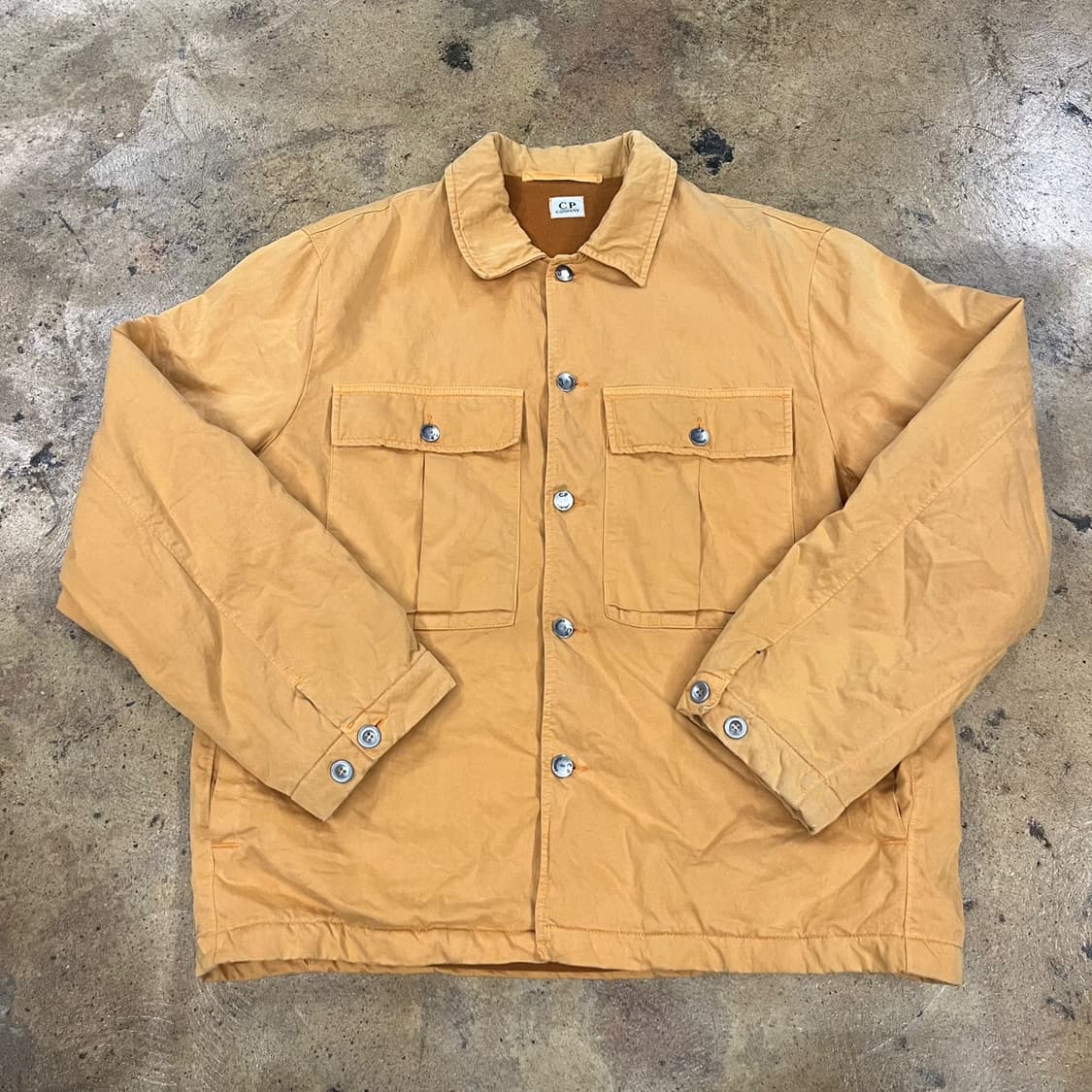 [정품/110] 올드 CP컴퍼니 오버셔츠 자켓 옐로우 b16 상품이미지2