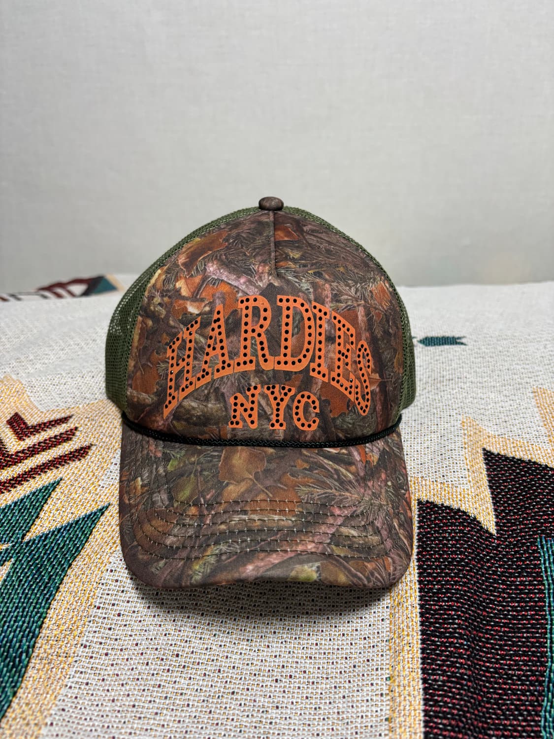 Hardies NYC 카모 트러커 캡 상품이미지1
