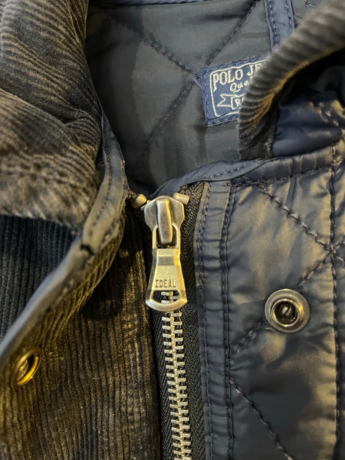 폴로 진스 퀼팅 자켓 상품이미지5