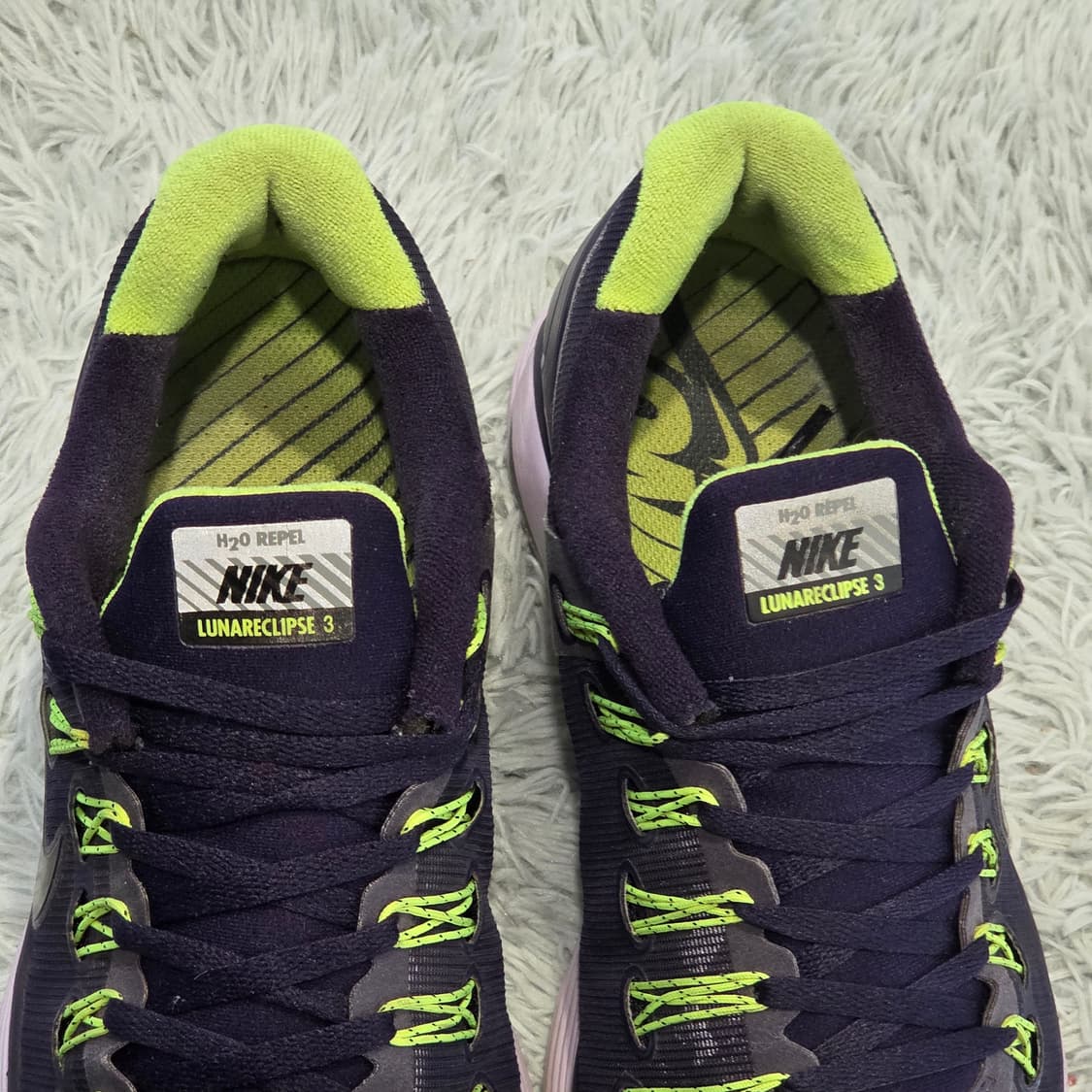 8q-28:나이키 루나글라이드 3 네이비라임 (25cm)금액25 상품이미지6