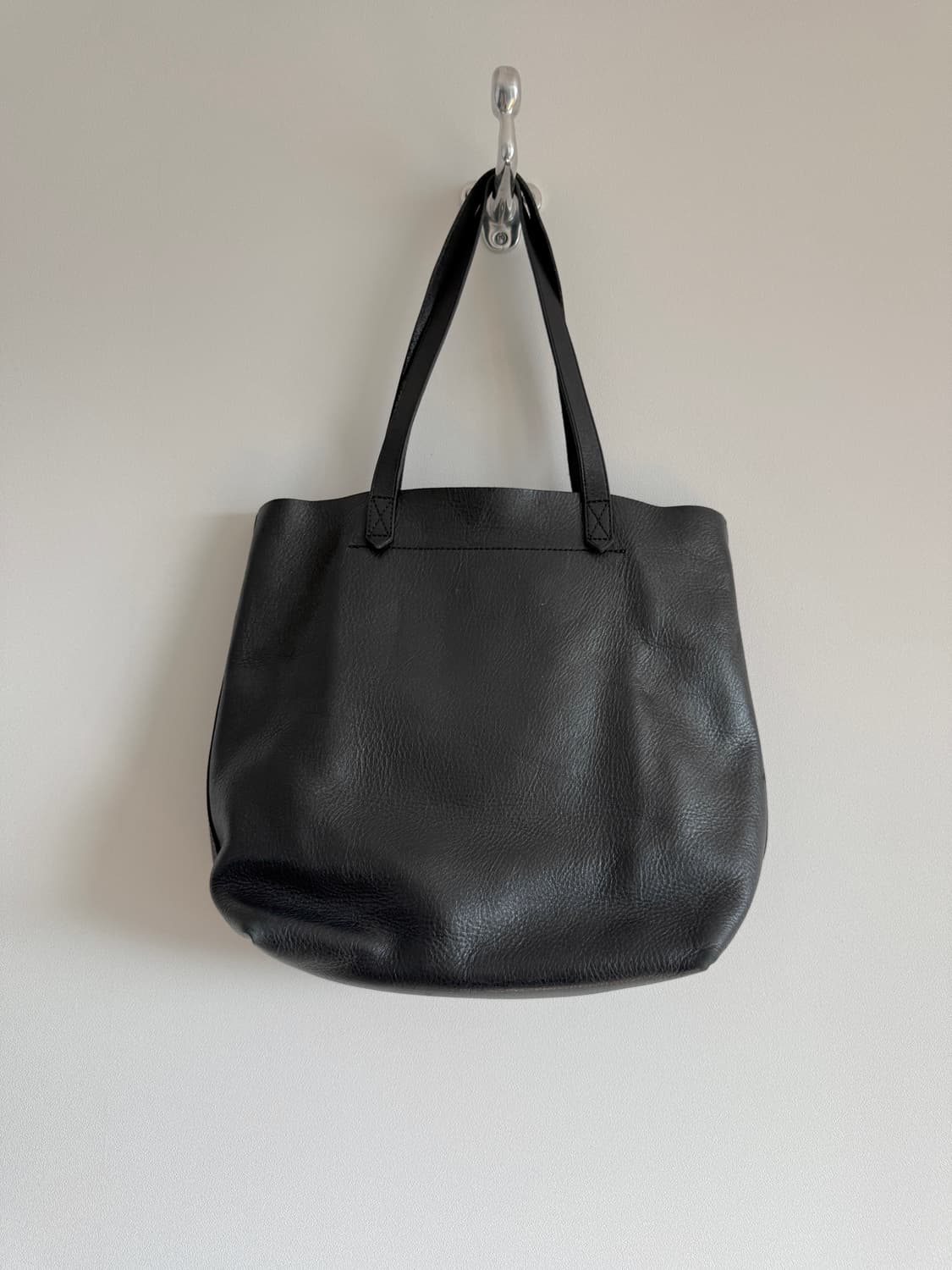 Pre owned 레더 토트백 상품이미지2