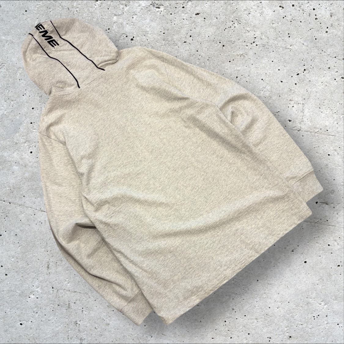 [L] 16ss 슈프림 후드 로고 후드 롱슬리브 그레이 B665 상품이미지2