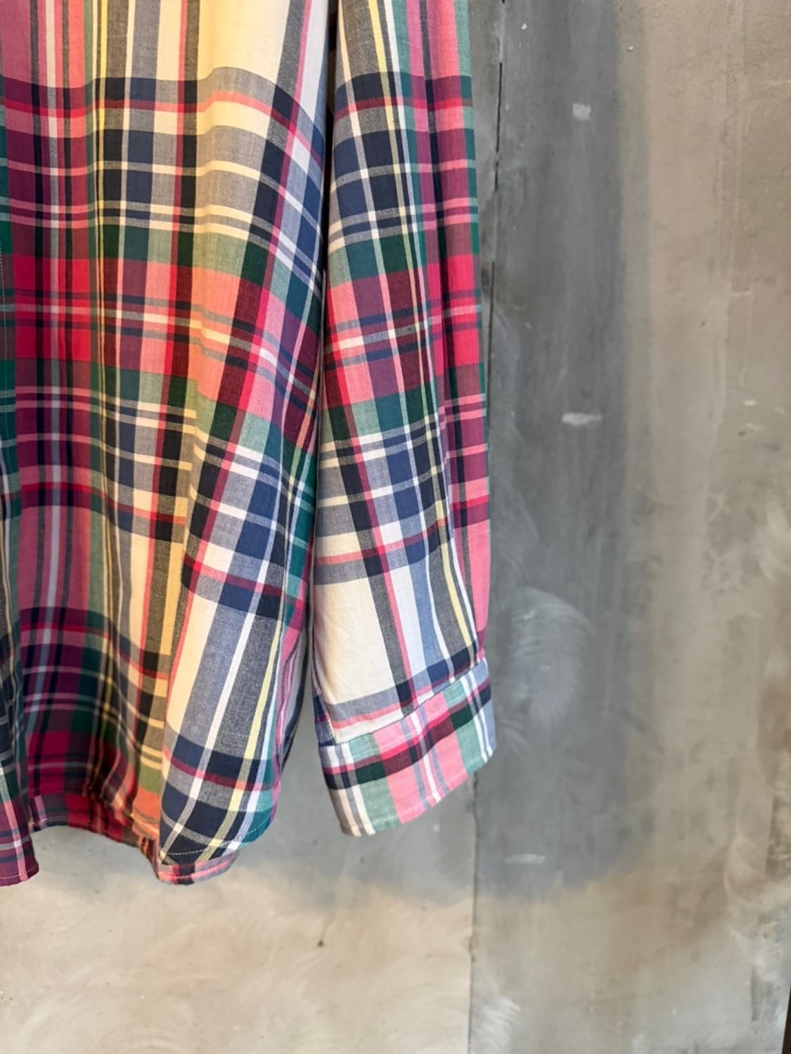 폴로 랄프로렌 마드라스 체크 셔츠 105~110 상품이미지8