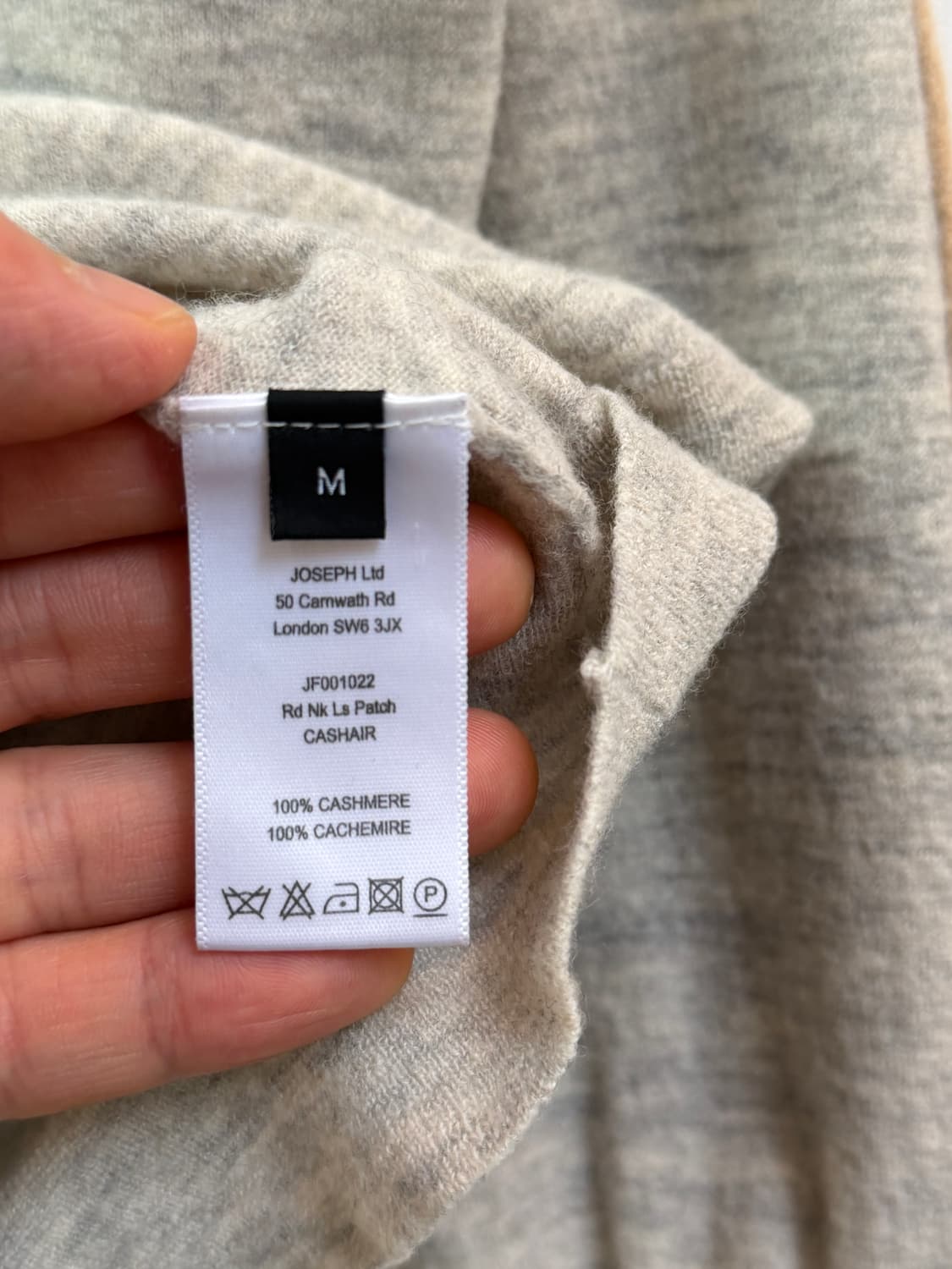 Joseph 캐시미어 엘보패치 니트 M 상품이미지4