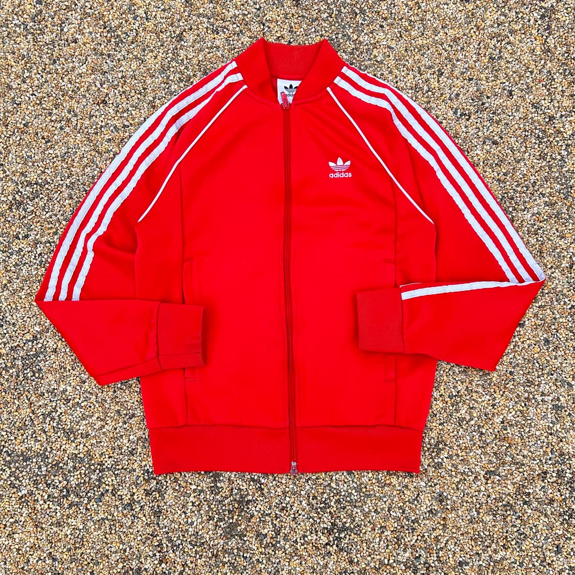 아디다스 2Way 슈퍼스타 레드 져지 상품이미지1