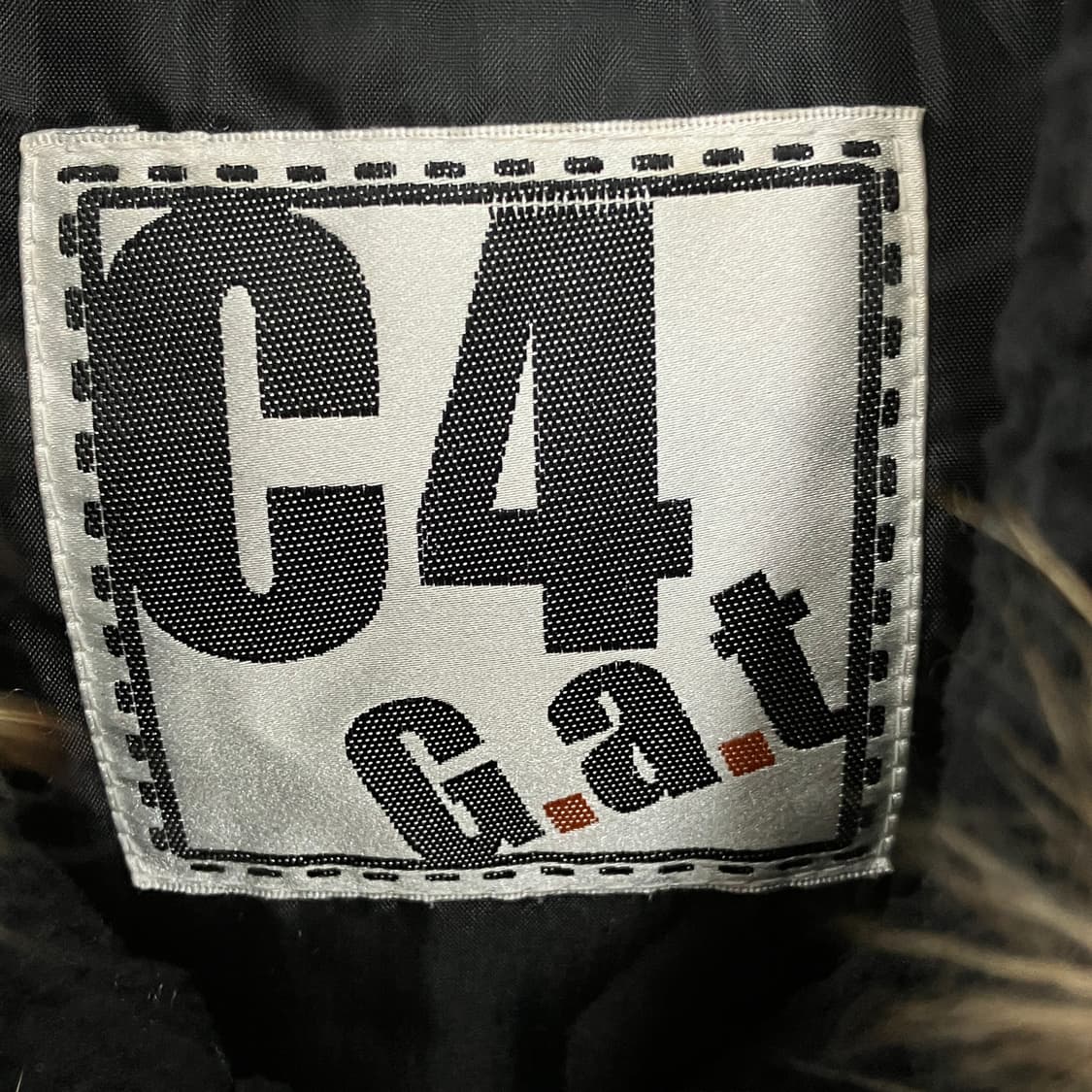 JPN VTG 빈티지 블랙 퍼 후드 롱 야상 점퍼 M 상품이미지3