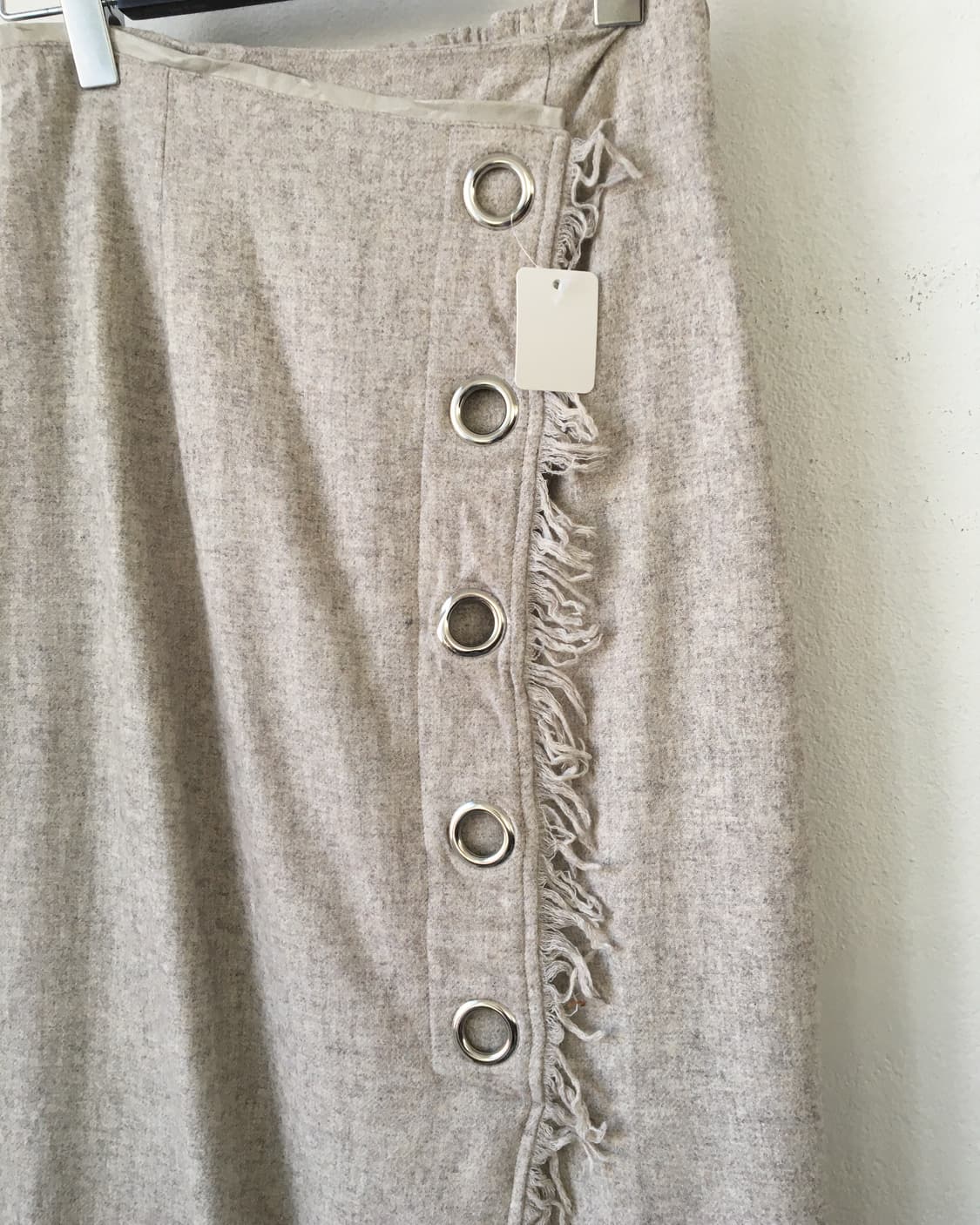 Fringe button point skirt 상품이미지5