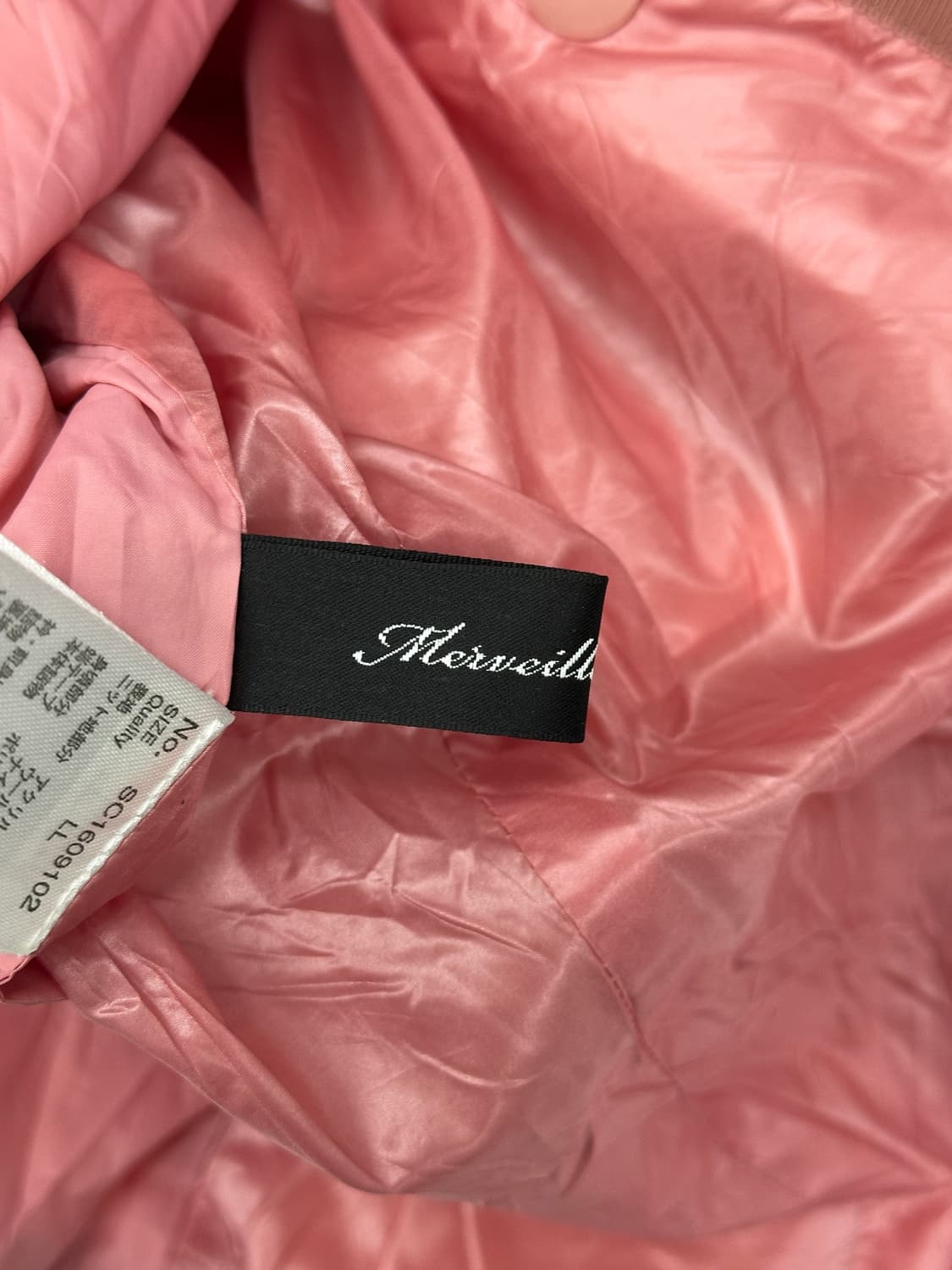 🍓딸기우유맛 러블리 경량 니트 패딩 🍓히메갸루 핀터 그런지 히피 상품이미지7