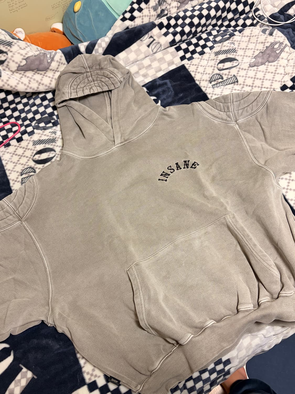 인세인개러지 과녁 후드 상품이미지3