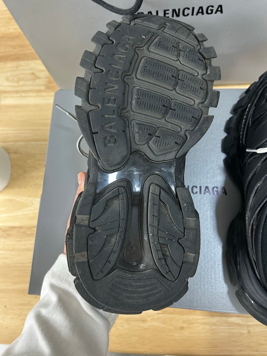 발렌시아가 트랙 슈즈 뮬 38 240-250 상품이미지3