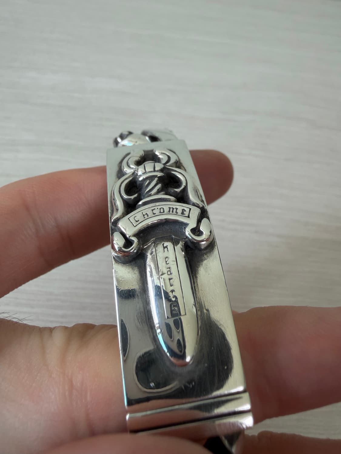 크롬하츠 대거 ID 팬시 팔찌 13링크 상품이미지3