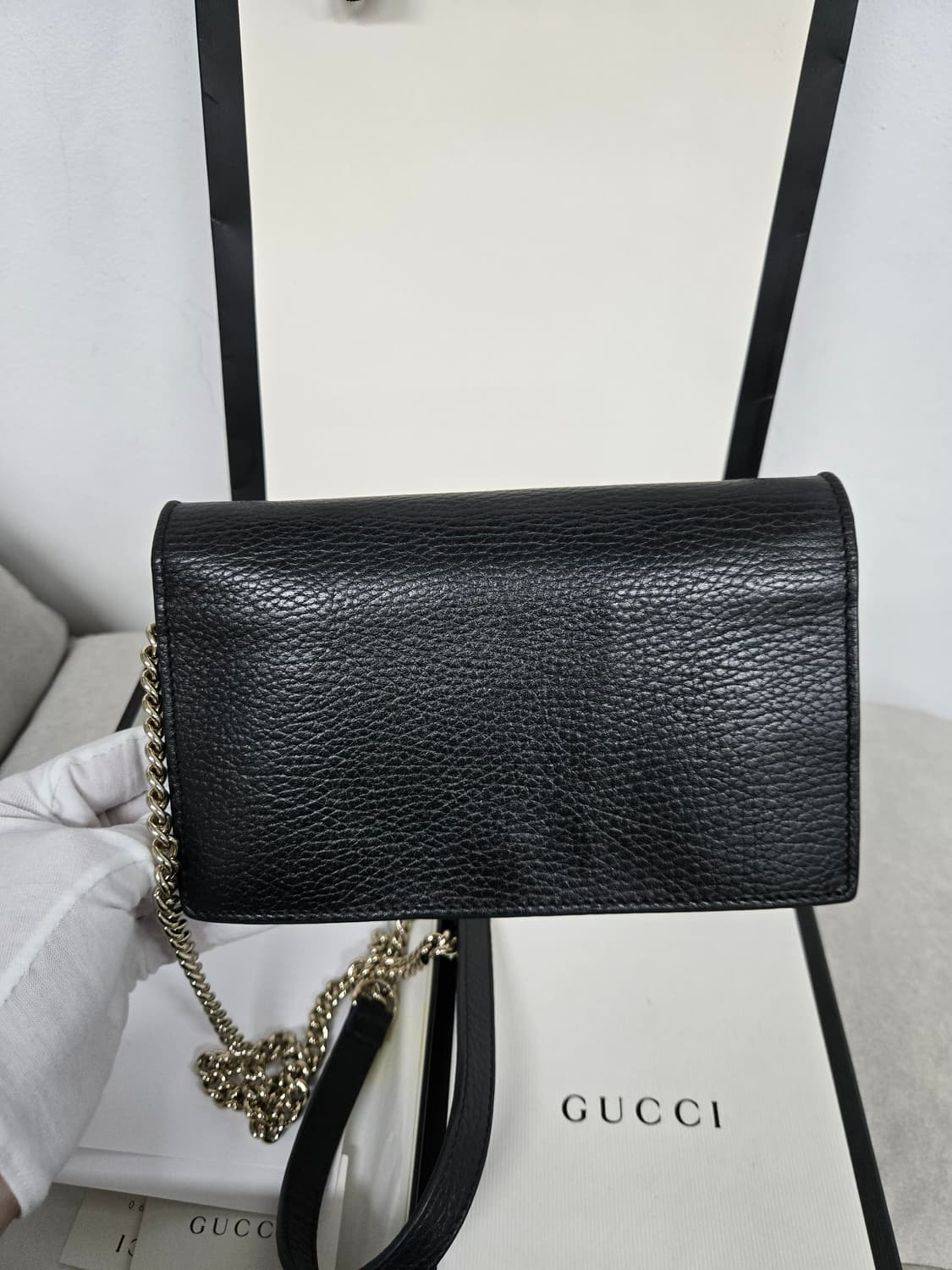 [보증서 정품] 구찌 인터로킹 숄더백 상품이미지5