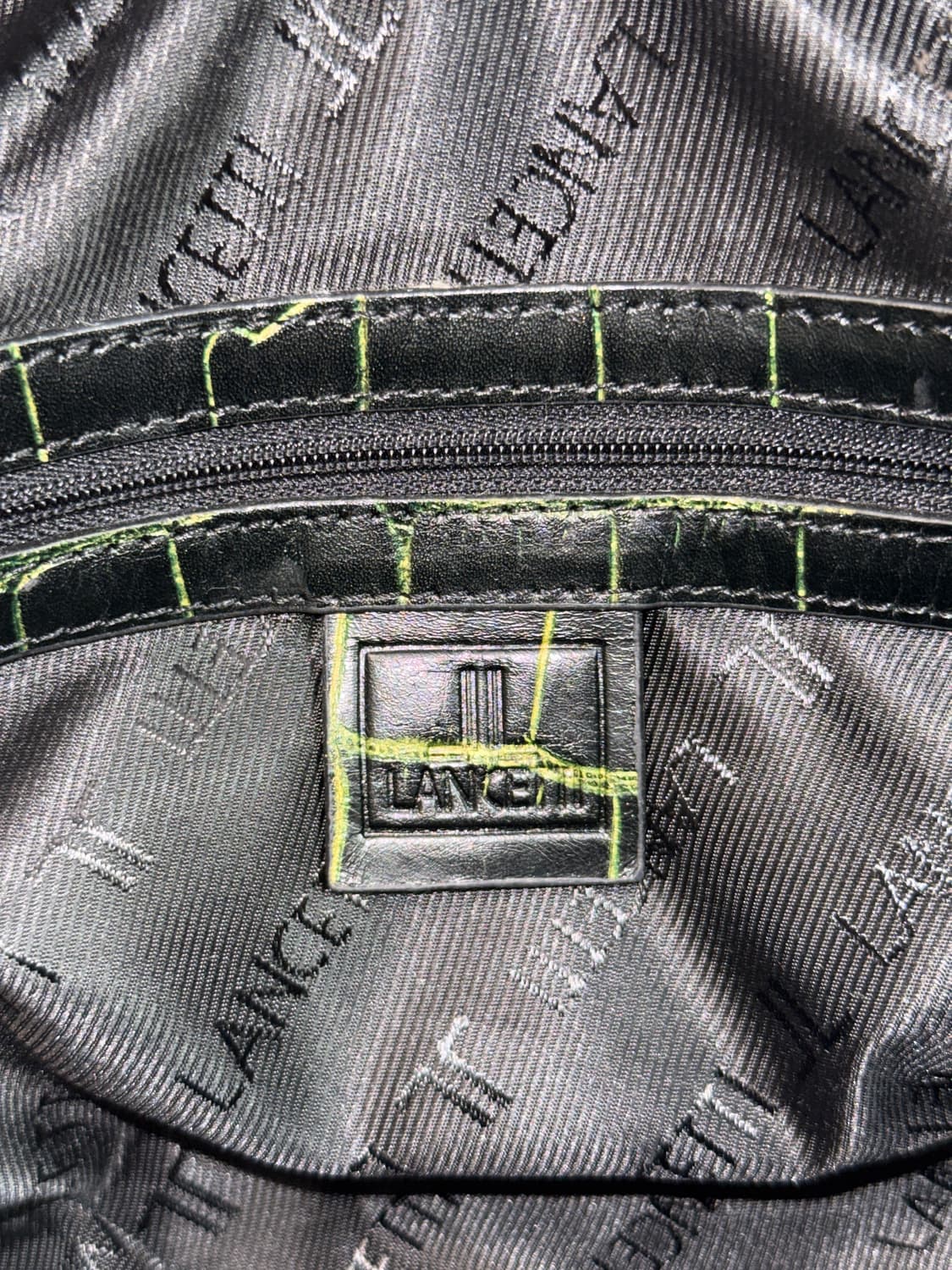 Lancetti black bold python shoulder bag 상품이미지6