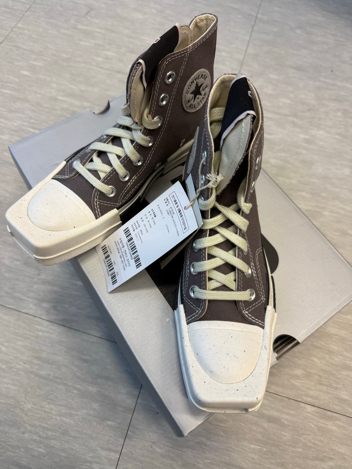 컨버스 릭오웬스 터보다쿠 220 새상품  상품이미지1