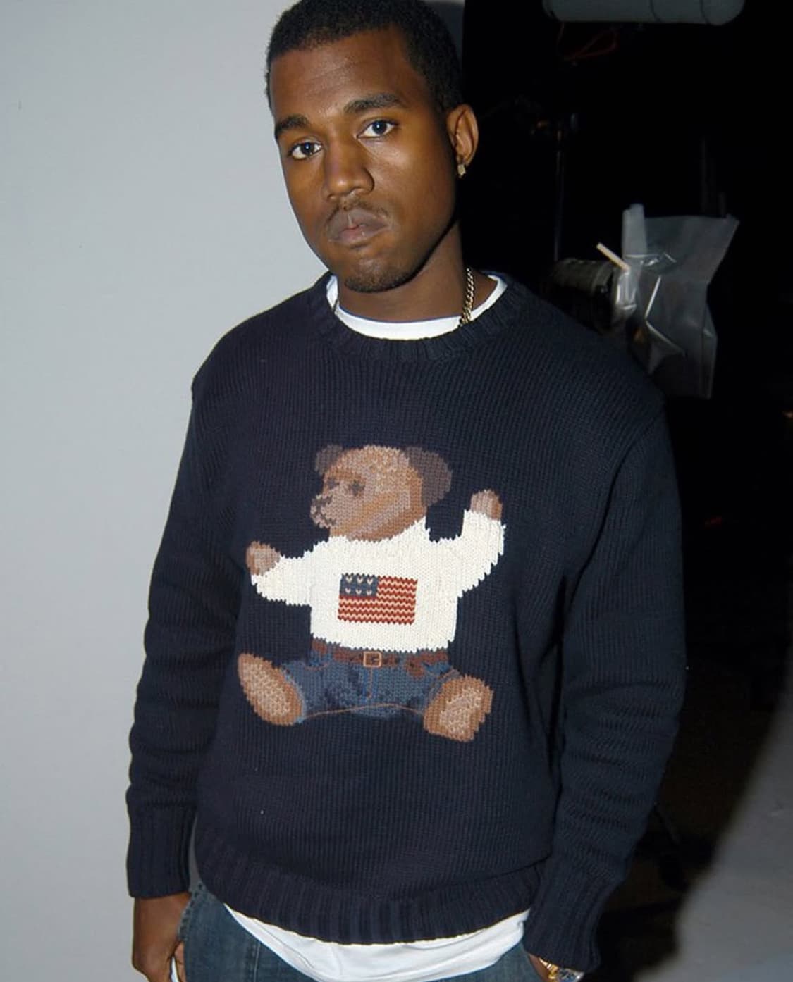 빈티지 폴로 베어 핸드니트 스웨터 상품이미지4