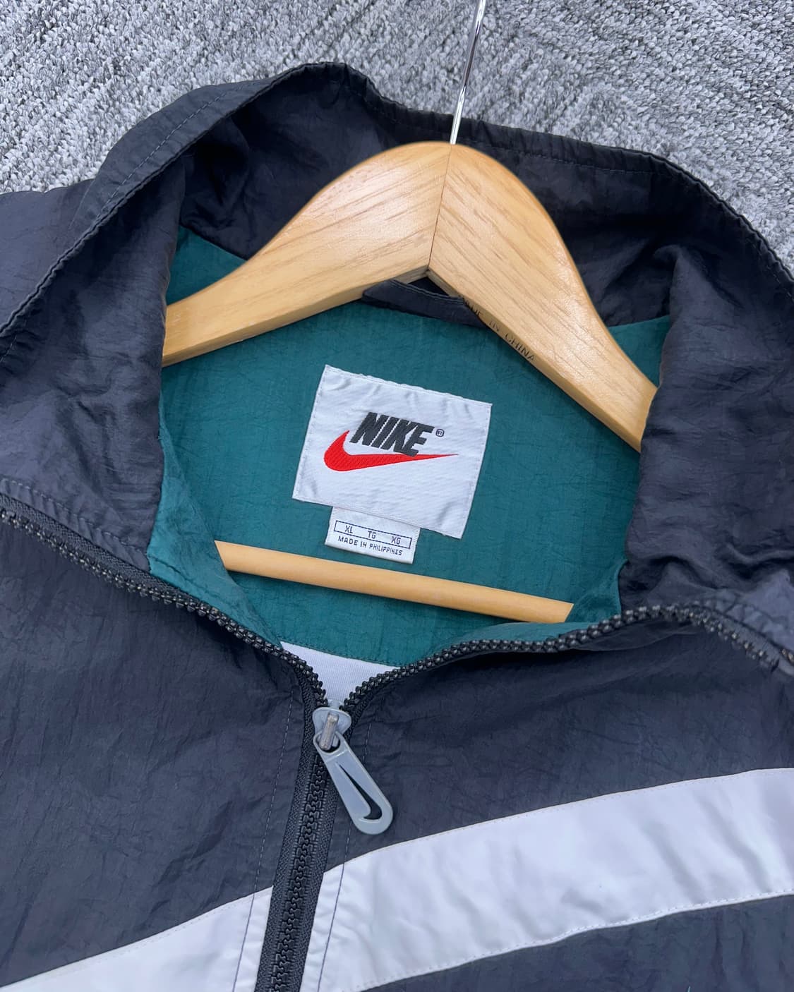 (2XL)90'S 나이키 빅로고 바람막이-M1175 상품이미지4