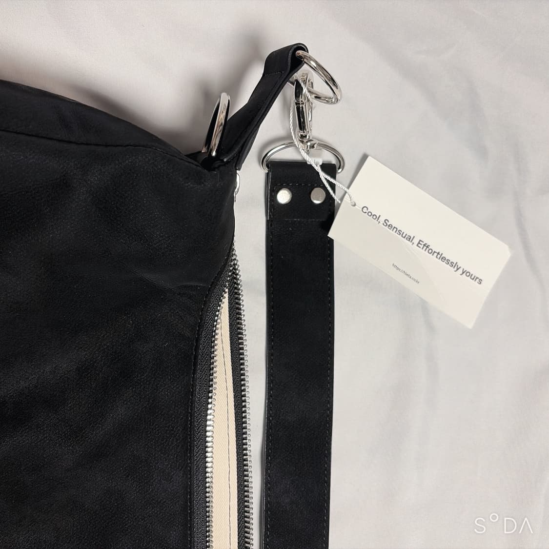 hieta 히에타 블랙 Maxie bag 맥시 백(구성품포함) 상품이미지7