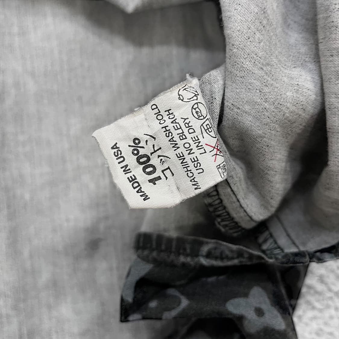 스투시 Stussy 00s 루이비통 패러디 모노그램 반팔 셔츠 상품이미지6