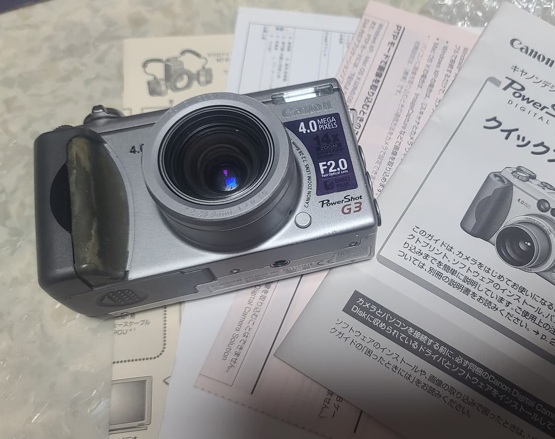 캐논 파워샷 Powershot g3 부품용 상품이미지1