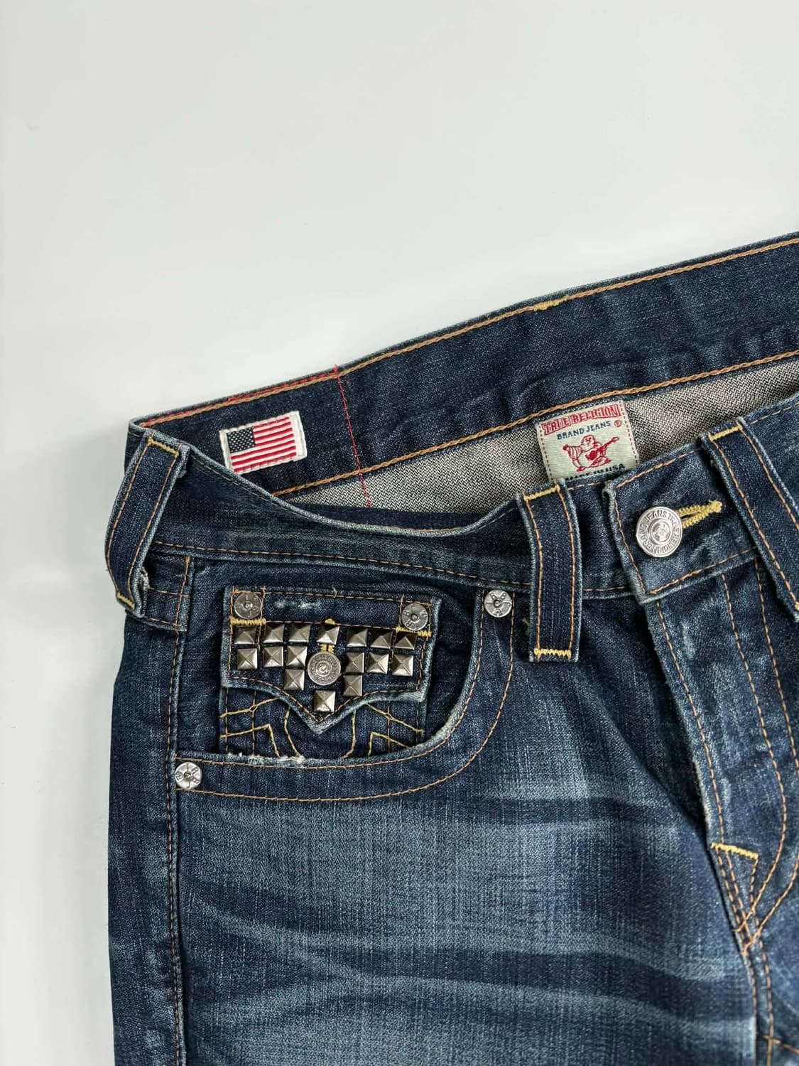 [29] 트루릴리젼 잭 스터드 데님 팬츠 made in usa 상품이미지6