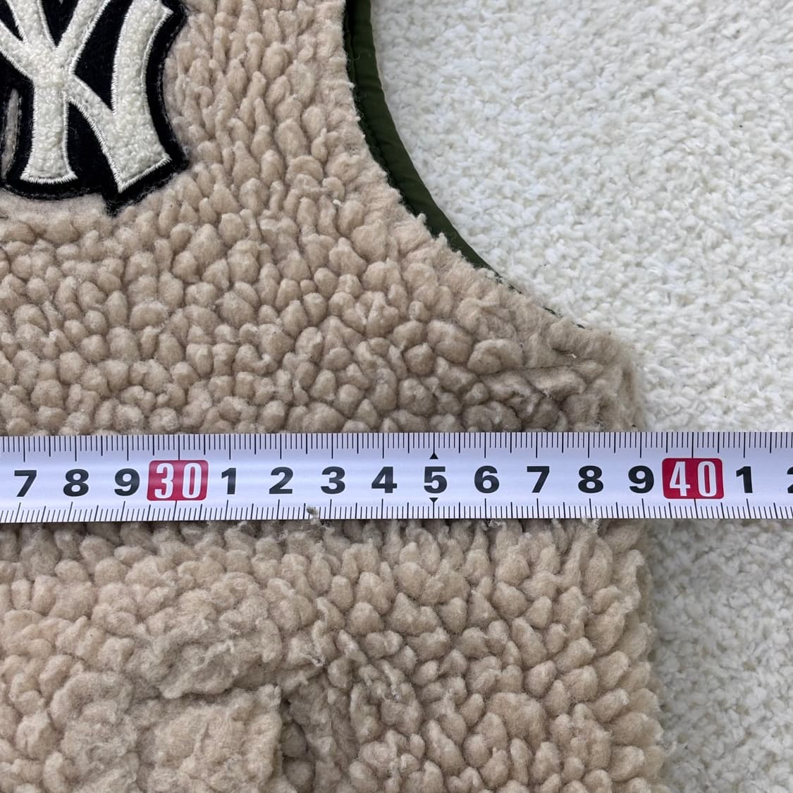 110 MLB 키즈 양털 후리스 조끼 0305E 상품이미지6