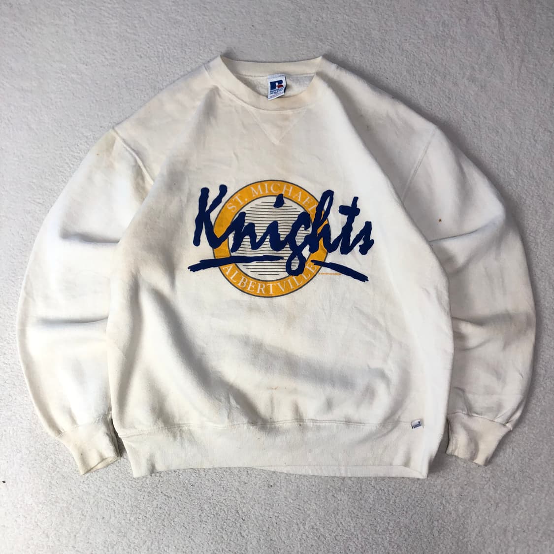 90s 러셀 St Knights 스웻셔츠  상품이미지3
