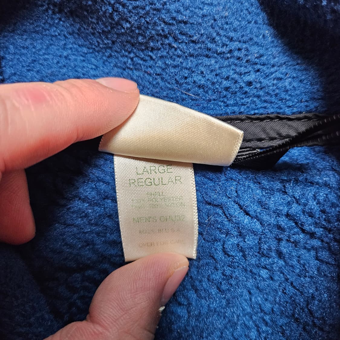 90s 엘엘빈 올컨디션 아웃도어 플리스 집업 상품이미지6