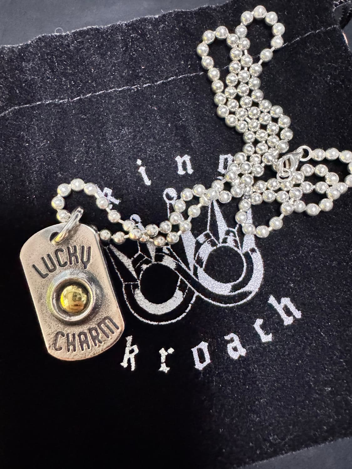 킹크로치 목걸이 LUCKY CHARM PENDANT 상품이미지1