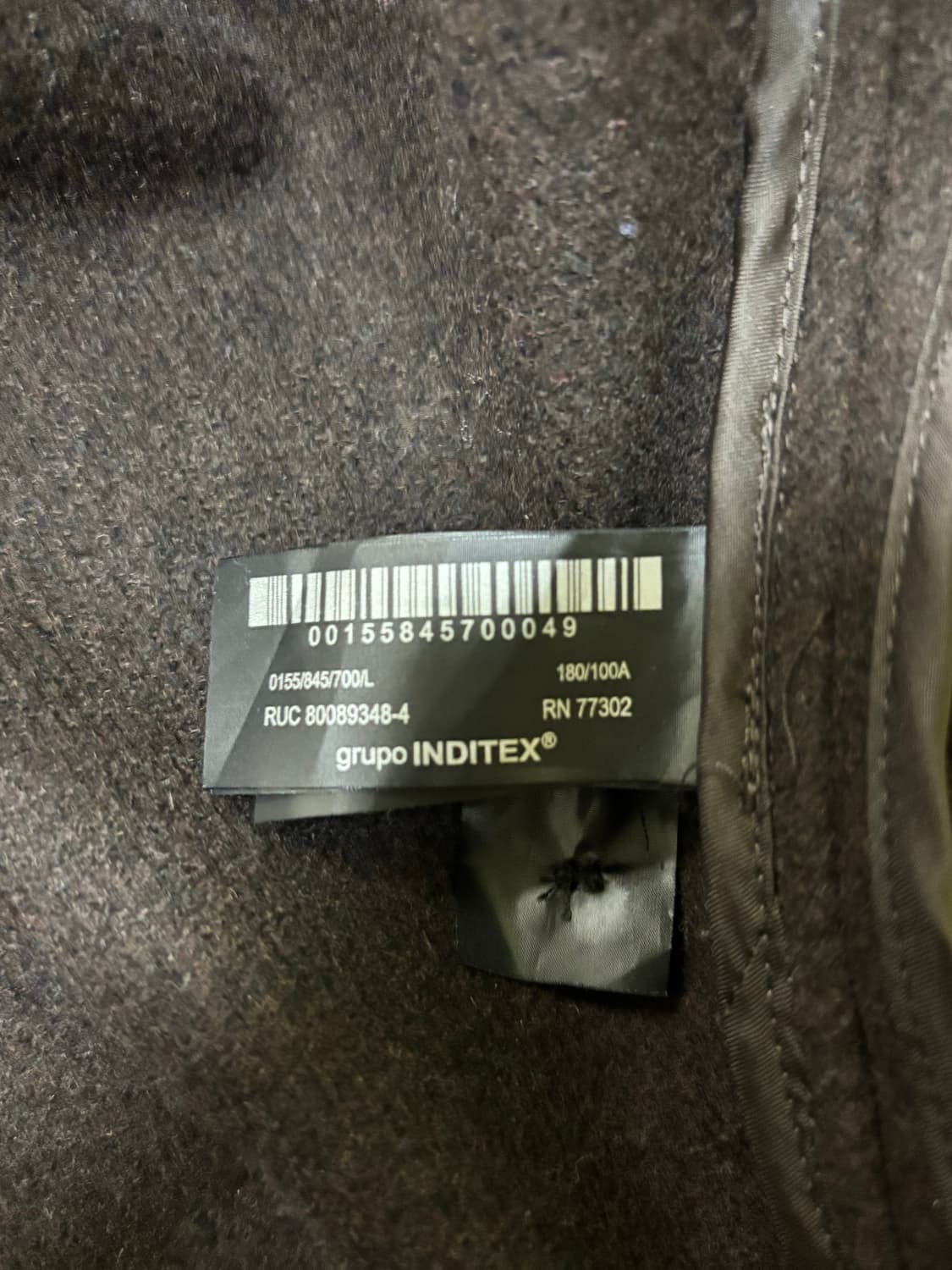 자라 울 자켓 상품이미지4