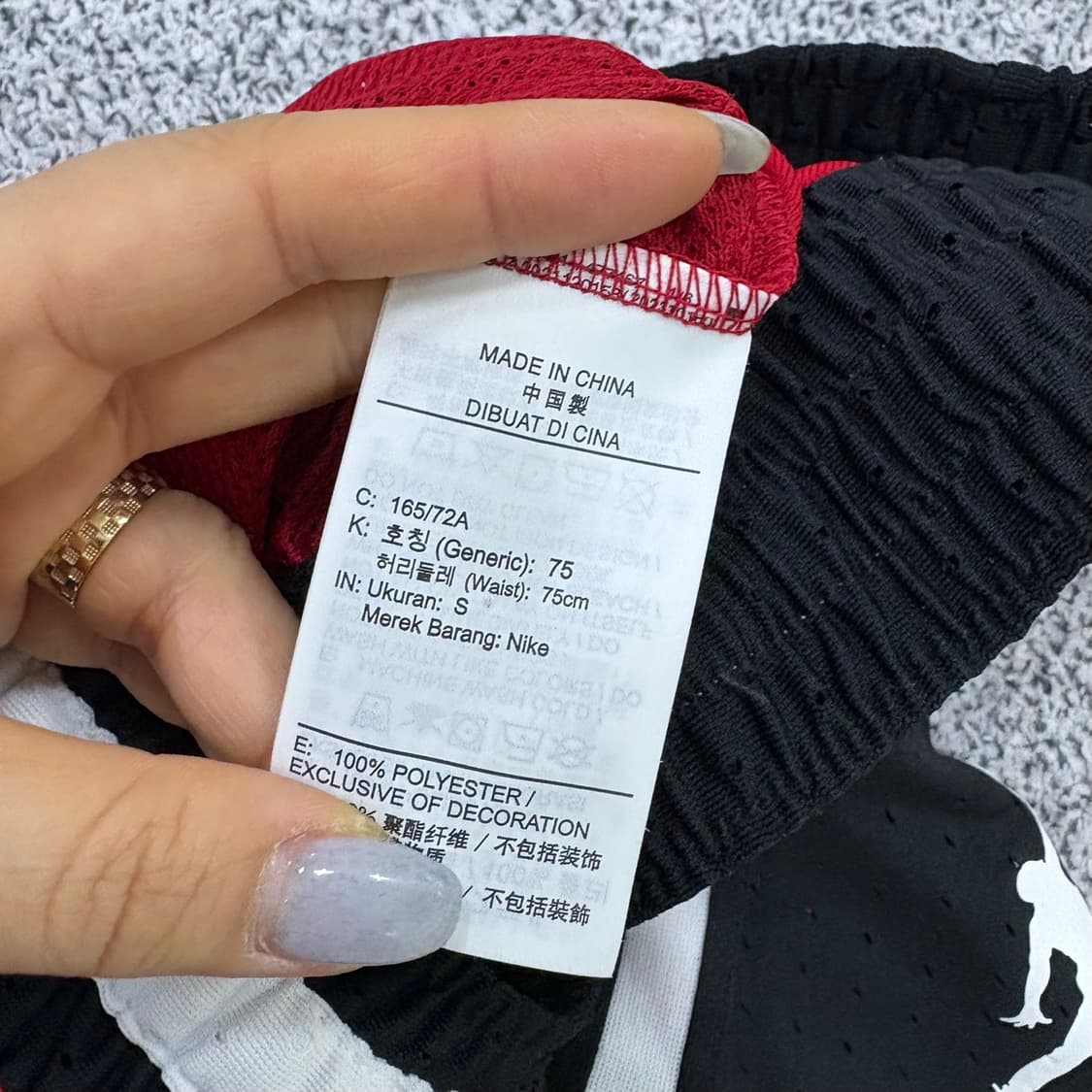 S 나이키 조던 여성 기능성 반바지 0325J 상품이미지4