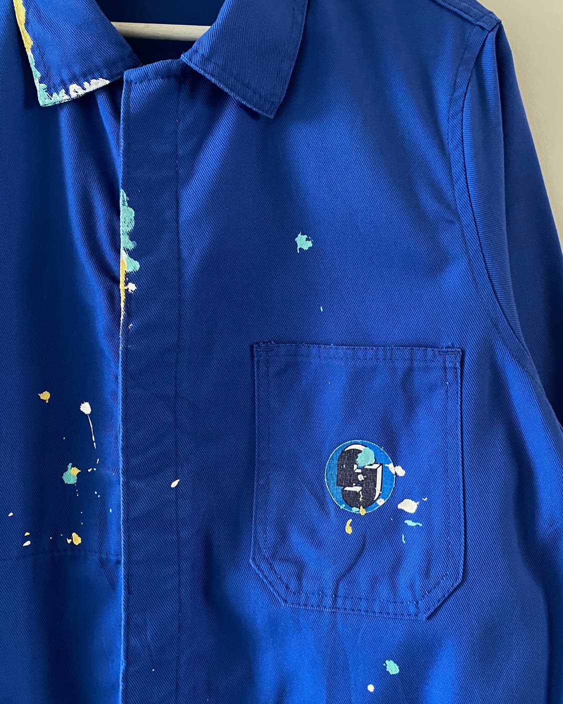 오리지널 빈티지 페인팅 프렌치 워크자켓 027 상품이미지6