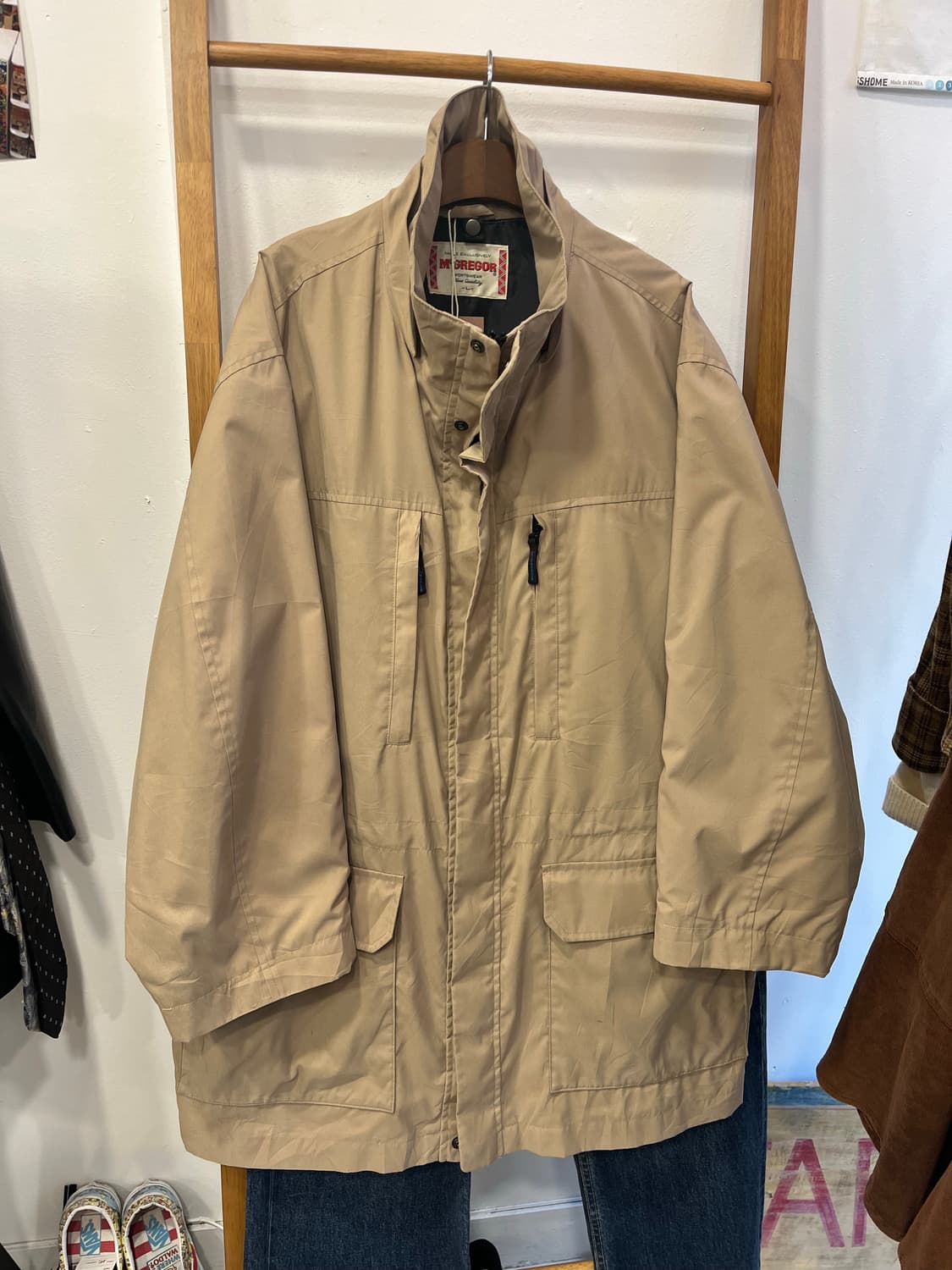 맥그리거 베이지색 야상 점퍼 상품이미지2