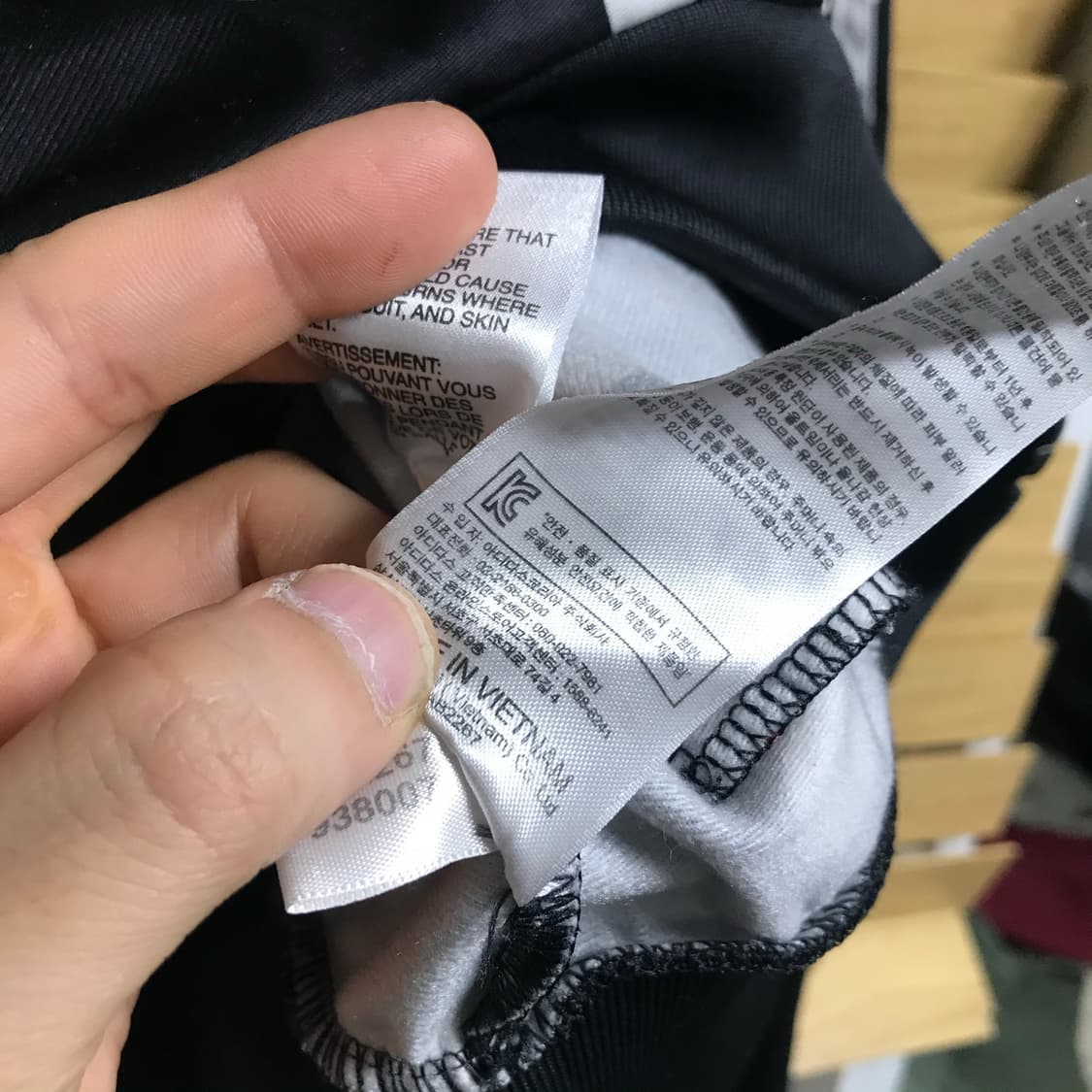 아디다스 도트패턴 한정 트랙탑져지 상품이미지6