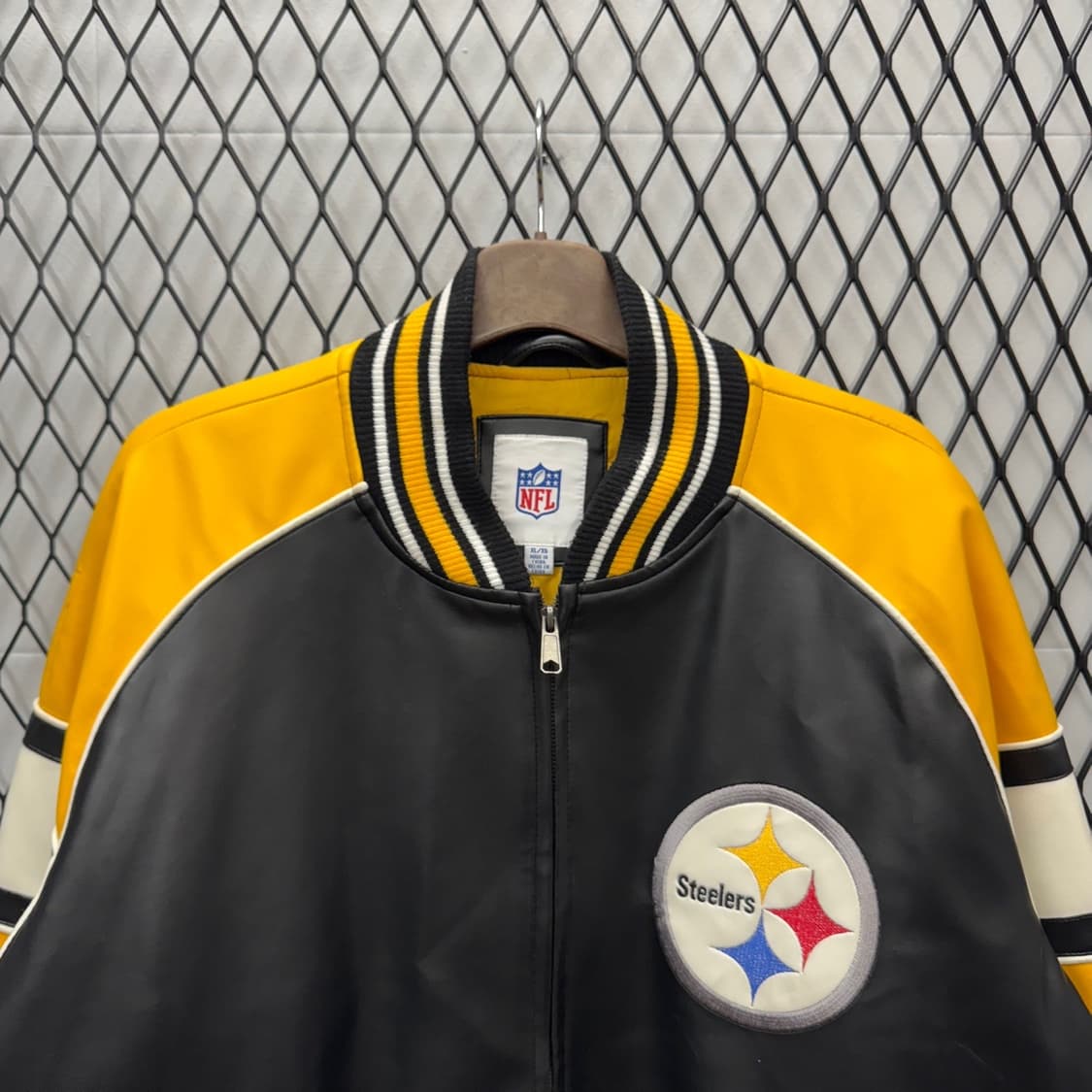 00s NFL X STEELERS G-lll 바시티 자켓 옐로  상품이미지3