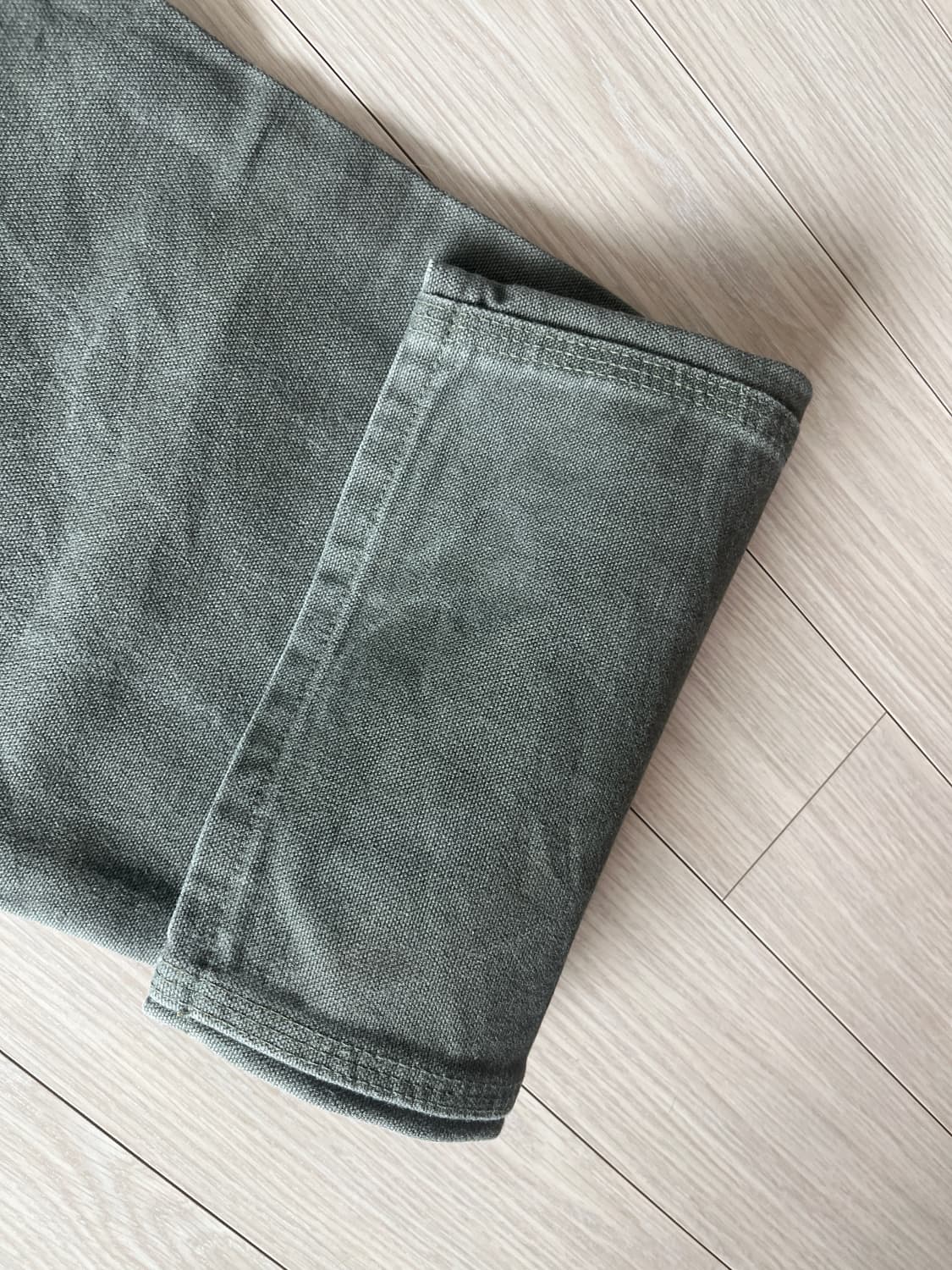 Carhartt 빈티지 B11 모스그린 루즈핏 카펜터 싱글니 워크팬츠 상품이미지6