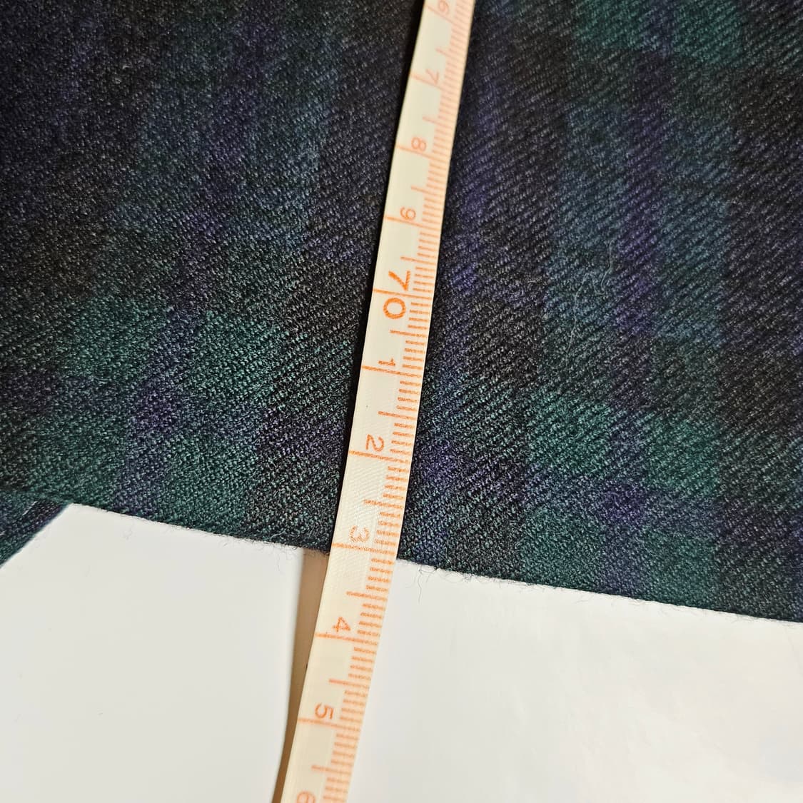 [100(105)][IF+]일본산 울 클래식 테일러드 블레이져 타탄체크 상품이미지10