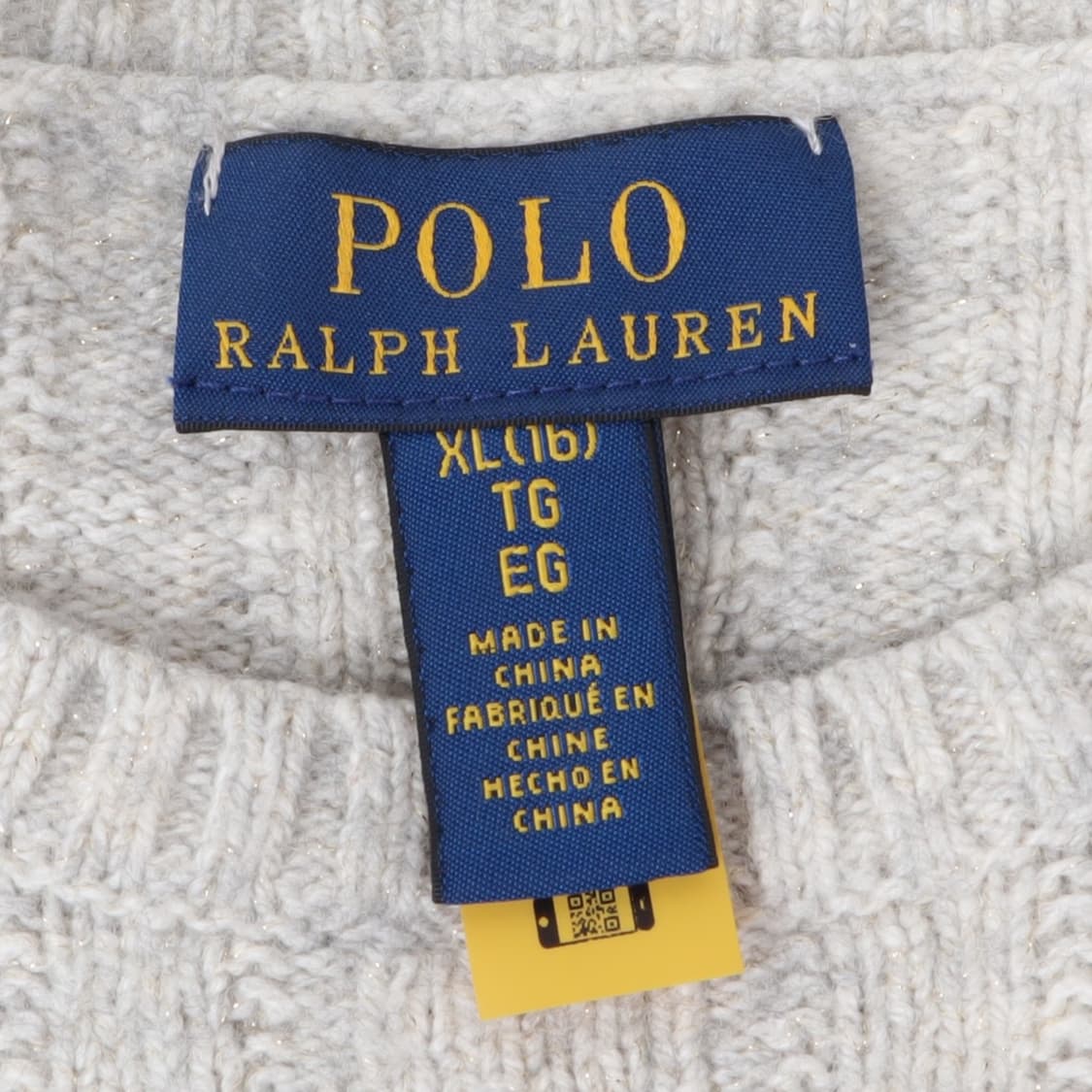 폴로 랄프로렌 그레이 펄 케이블 니트 상품이미지8