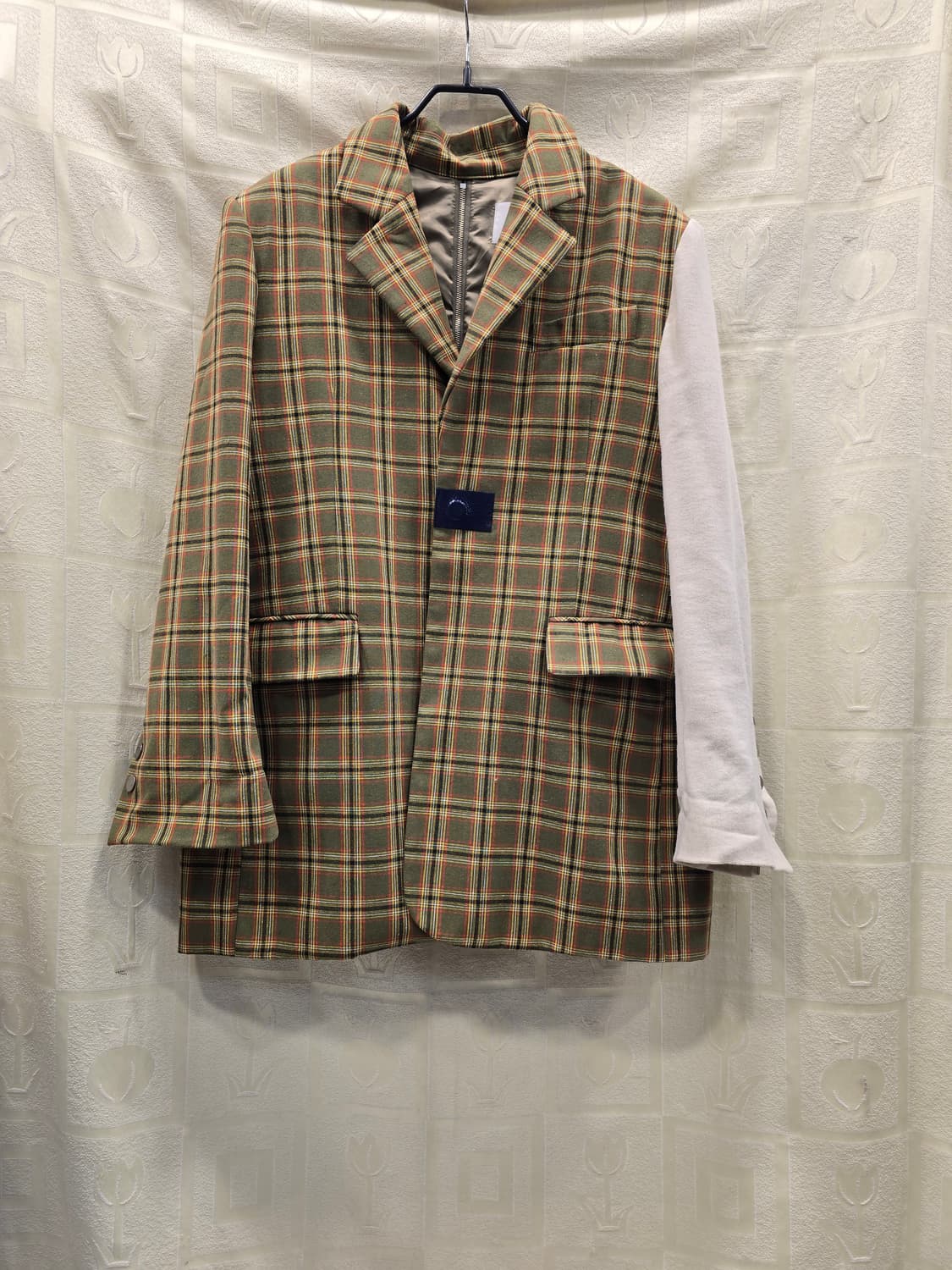 더일마 The Ilma 체크 자켓 프리사이즈 상품이미지1