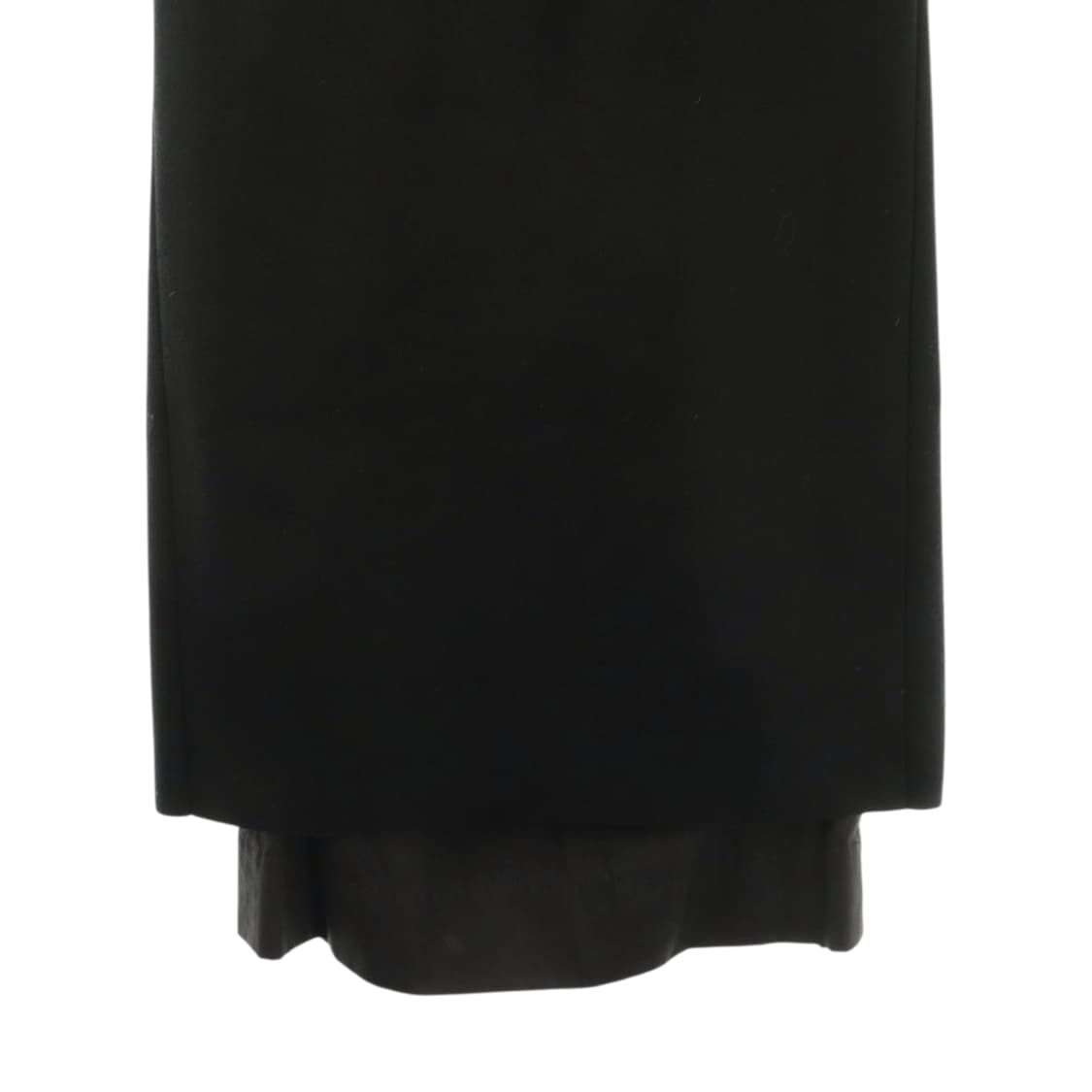 드리스 반노튼 레이어드 롱스커트 블랙 상품이미지4