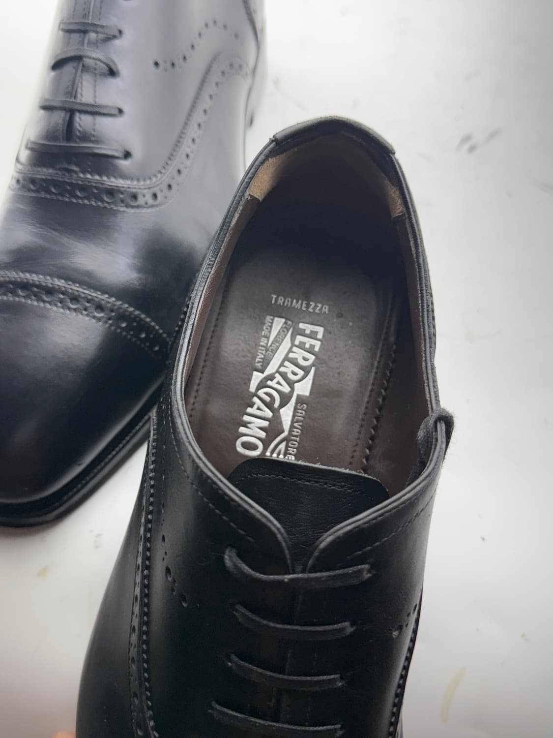 정품)페라가모구두255 상품이미지8