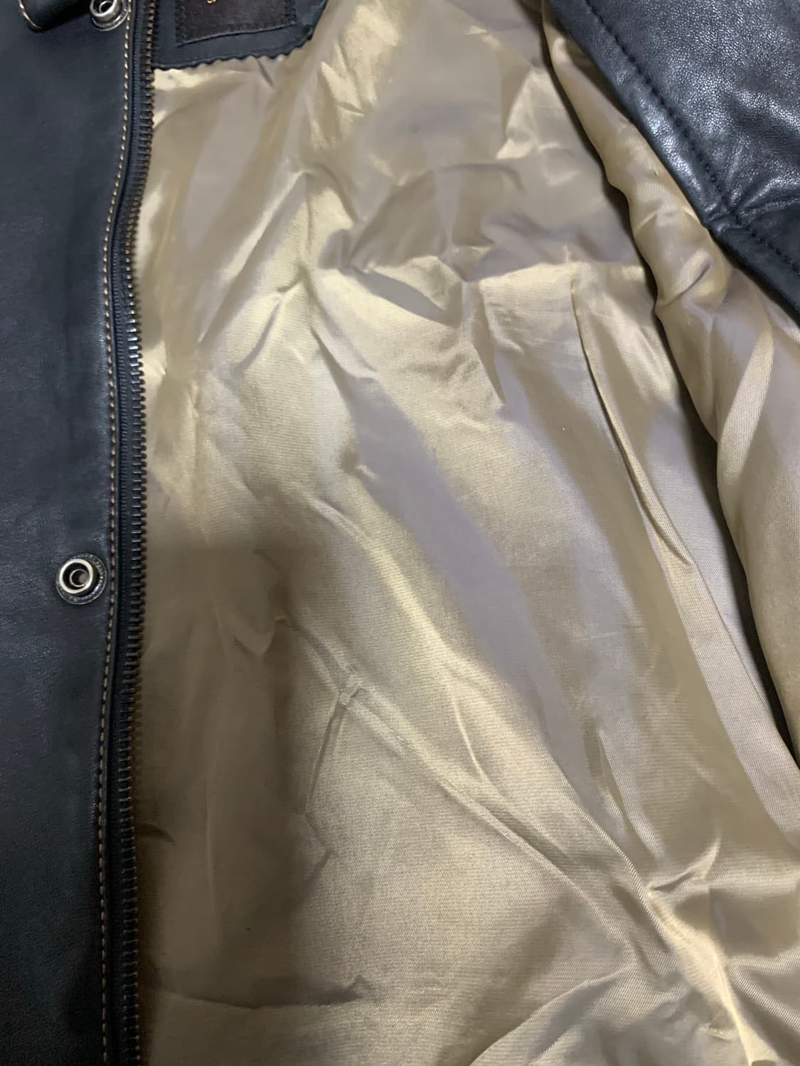 지이크 양가죽 싱글자켓 상품이미지4